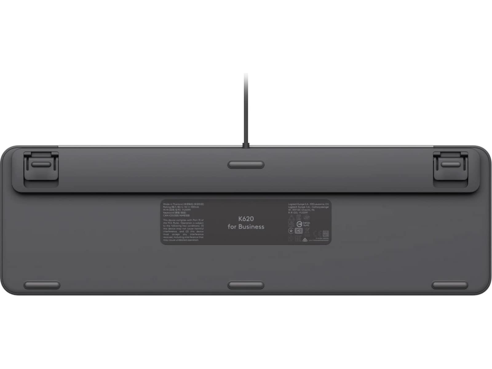 Logitech Signature Slim Wired K620 for Business Tastatur