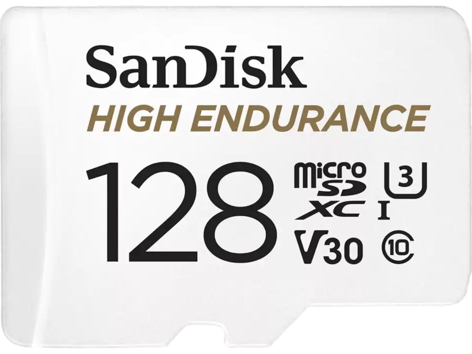 SanDisk High Endurance microSDXC 128GB Minnekort til foto & video