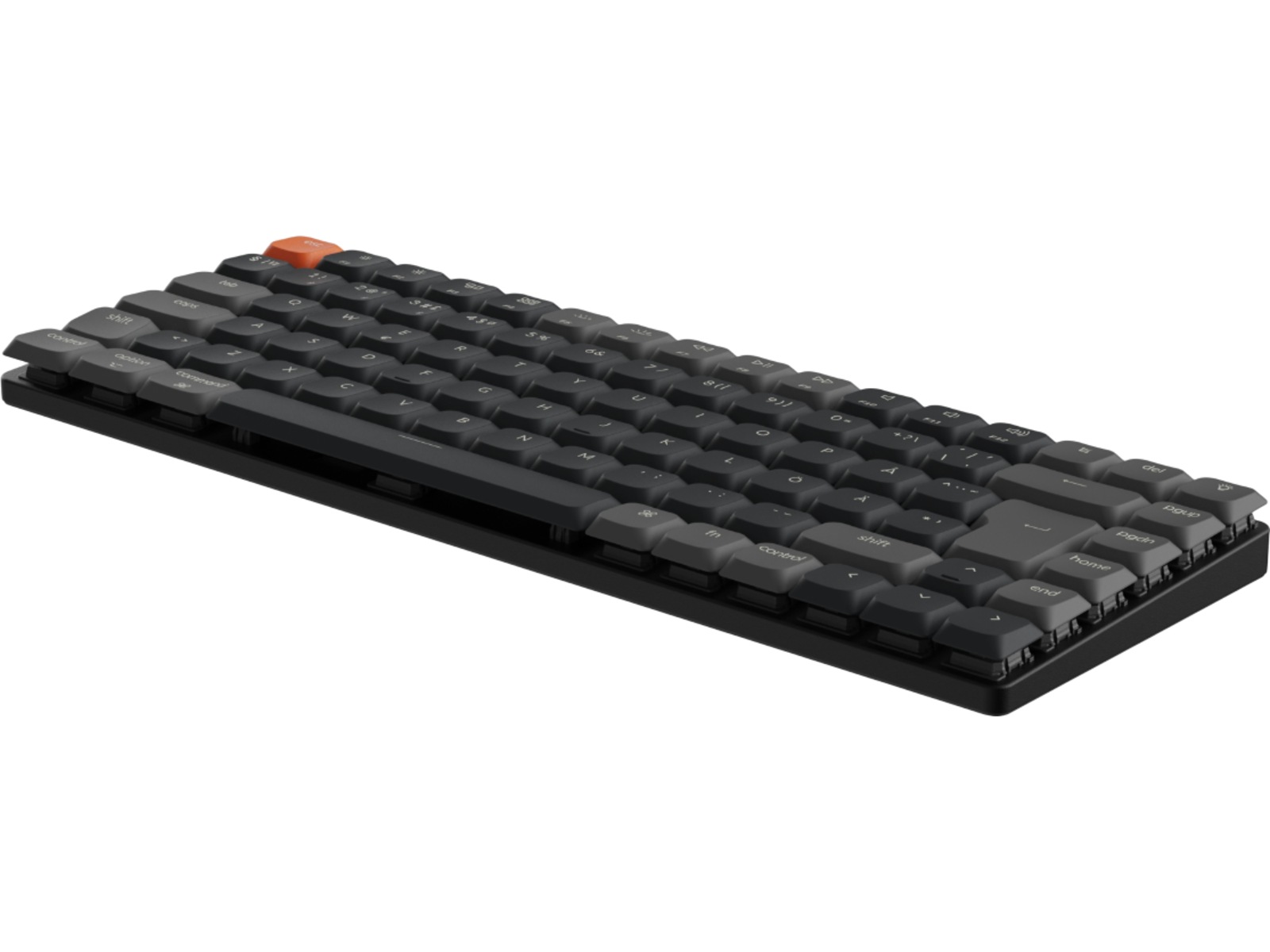 Keychron K3 V3 RGB Aluminium QMK Low Profile 2.0 Super Brown trådløst tastatur -B-Grade Demo tastatur