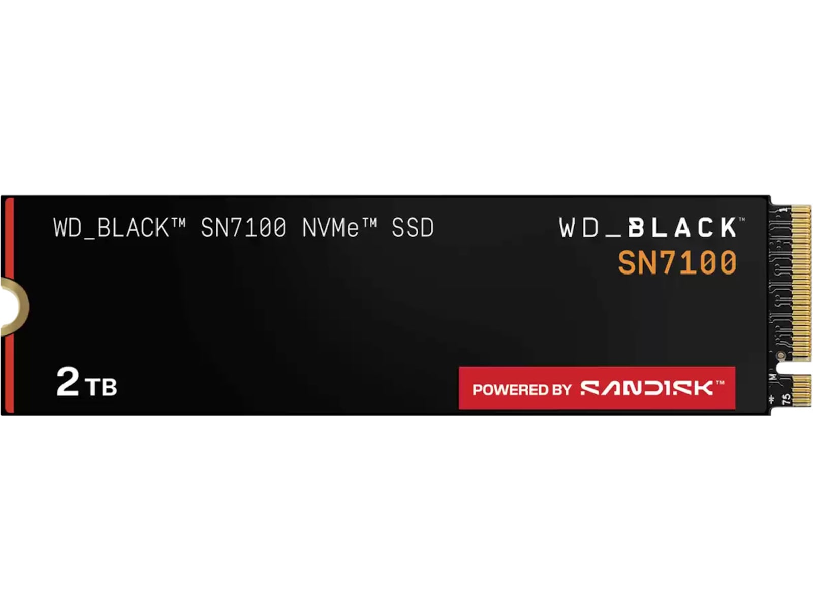 Sandisk WD Black SN7100 NVMe 2TB SSD SSD M.2