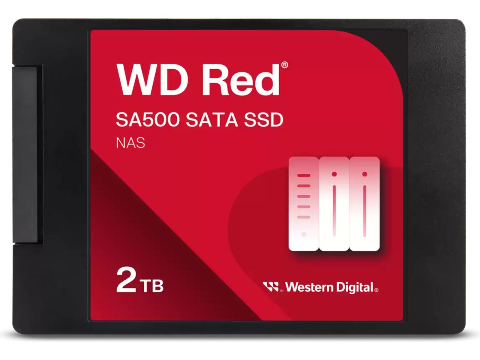 WD Red SA500 SSD NAS 2 TB Harddisk 2,5