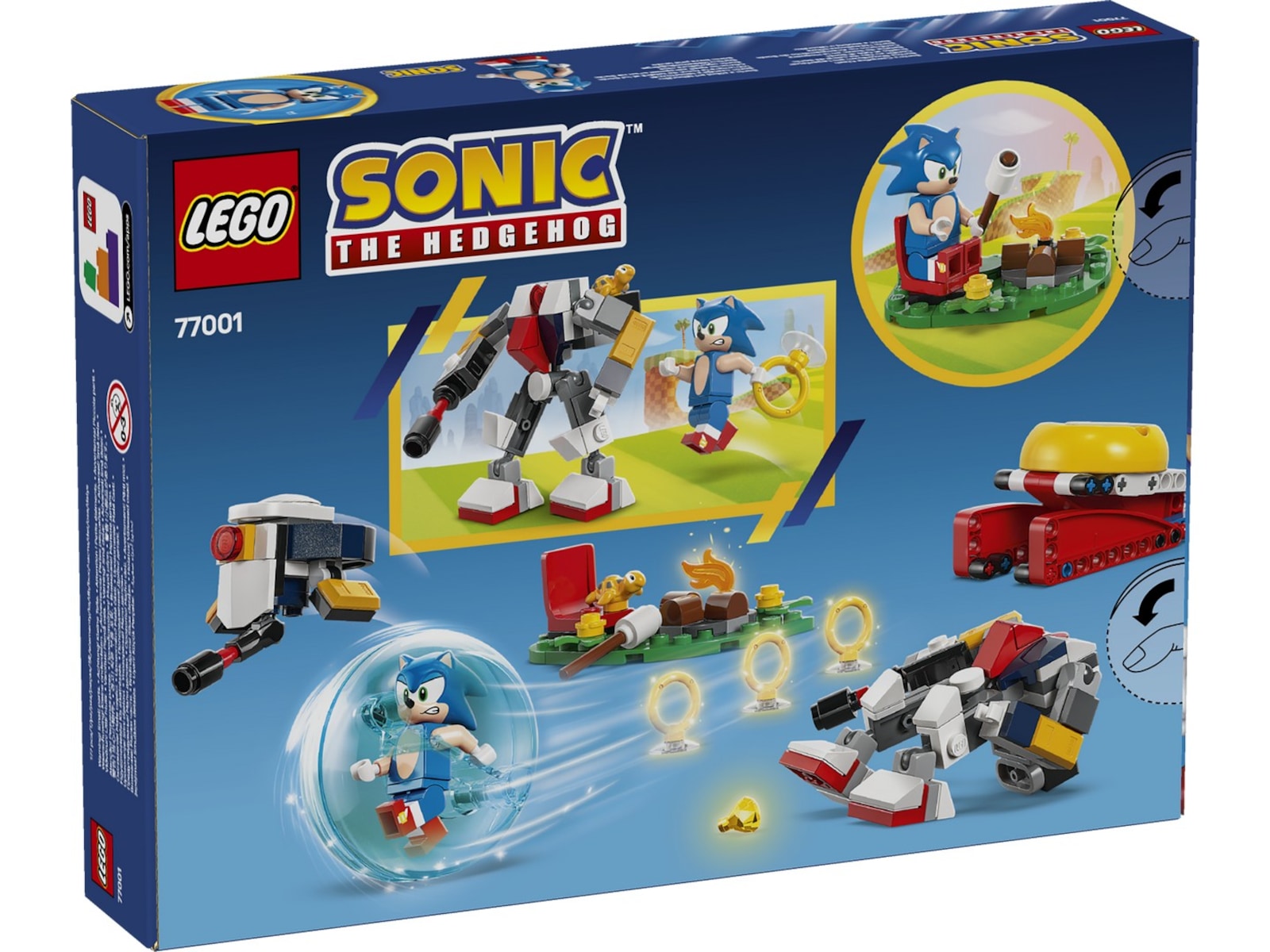 LEGO Sonic Sonics leirbåloppgjør 77001 LEGO