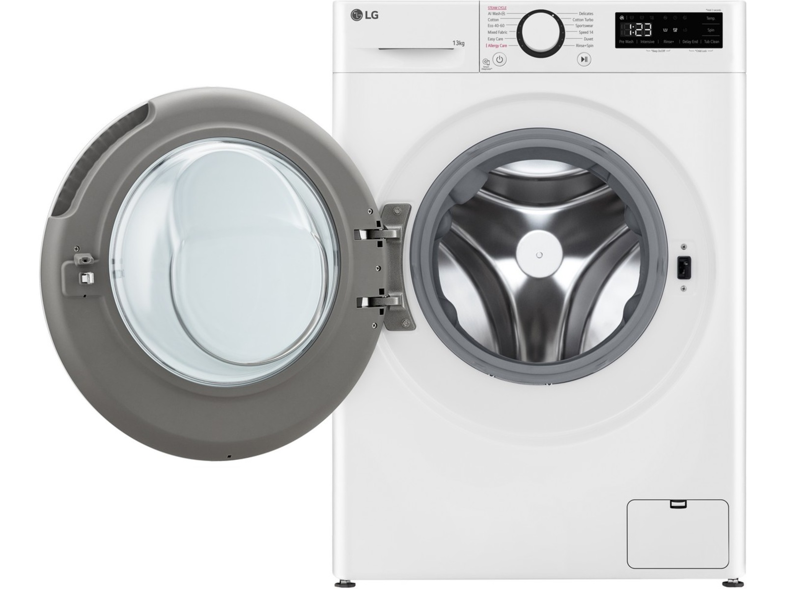 LG 13KG vaskemaskin F4Y5LYP0W Vaskemaskin