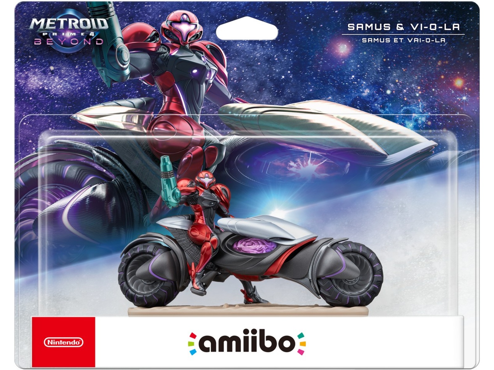 Nintendo Amiibo-figur Samus & Vi-O-La Tilbehør til spillkonsoller