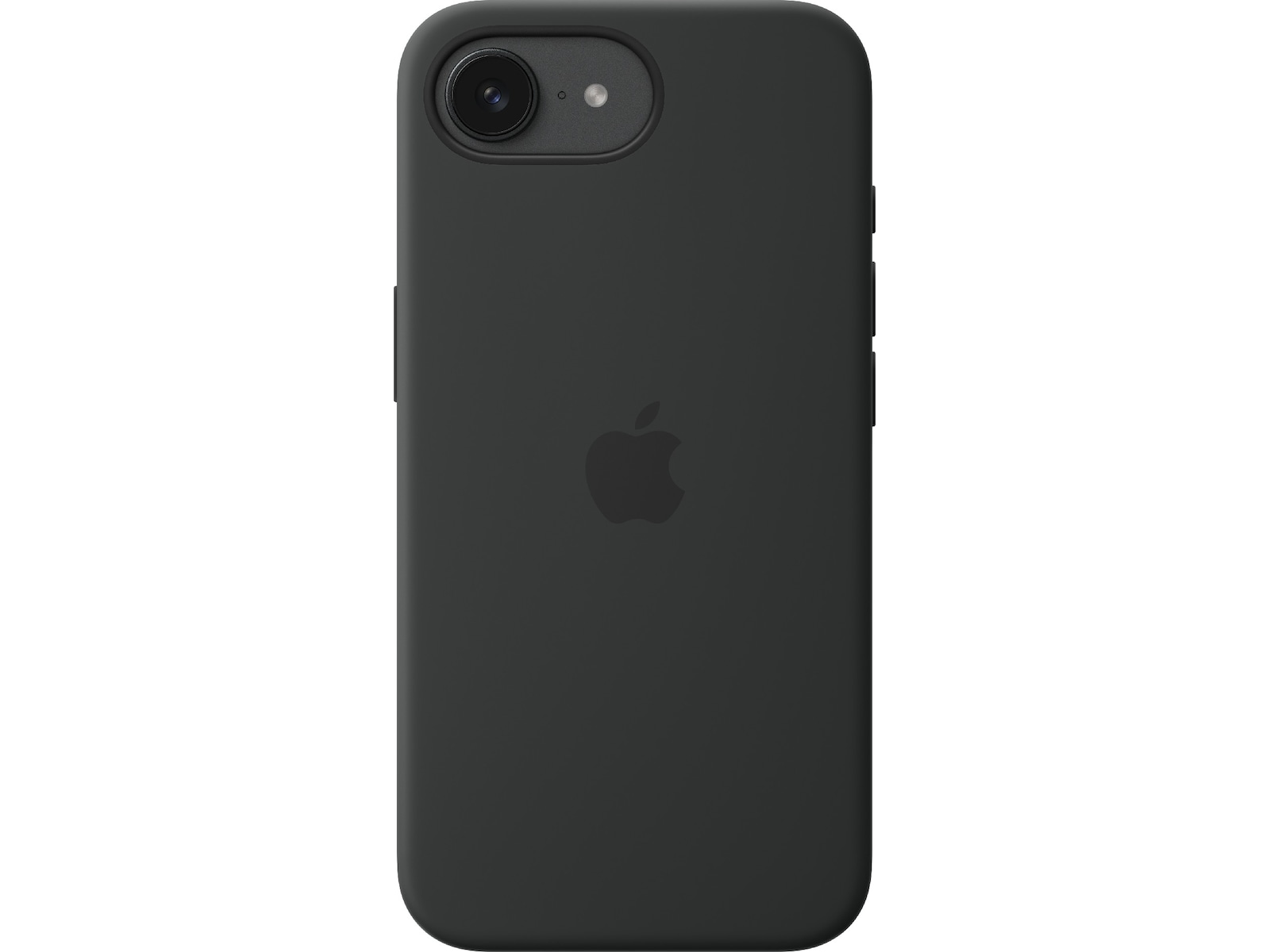 iPhone 16e Silikondeksel (sort) Mobildeksel