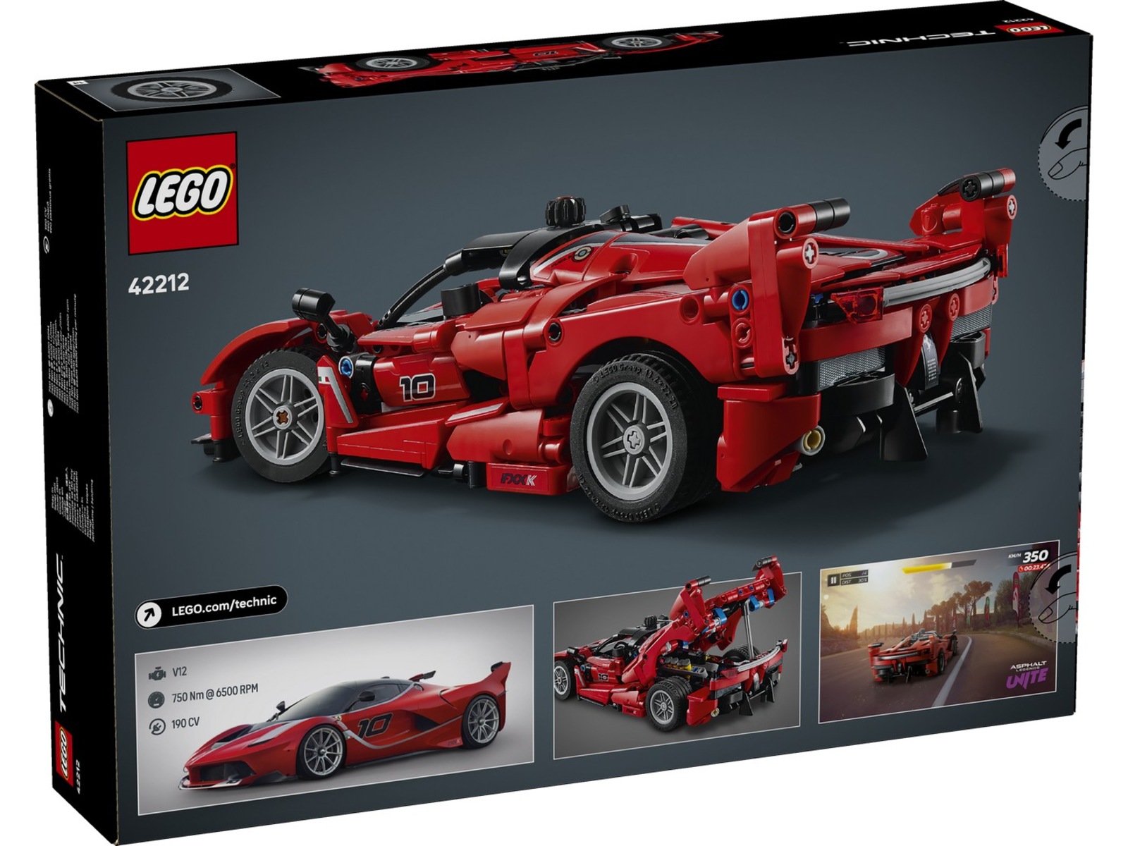 LEGO Technic Ferrari FXX K 42212 LEGO