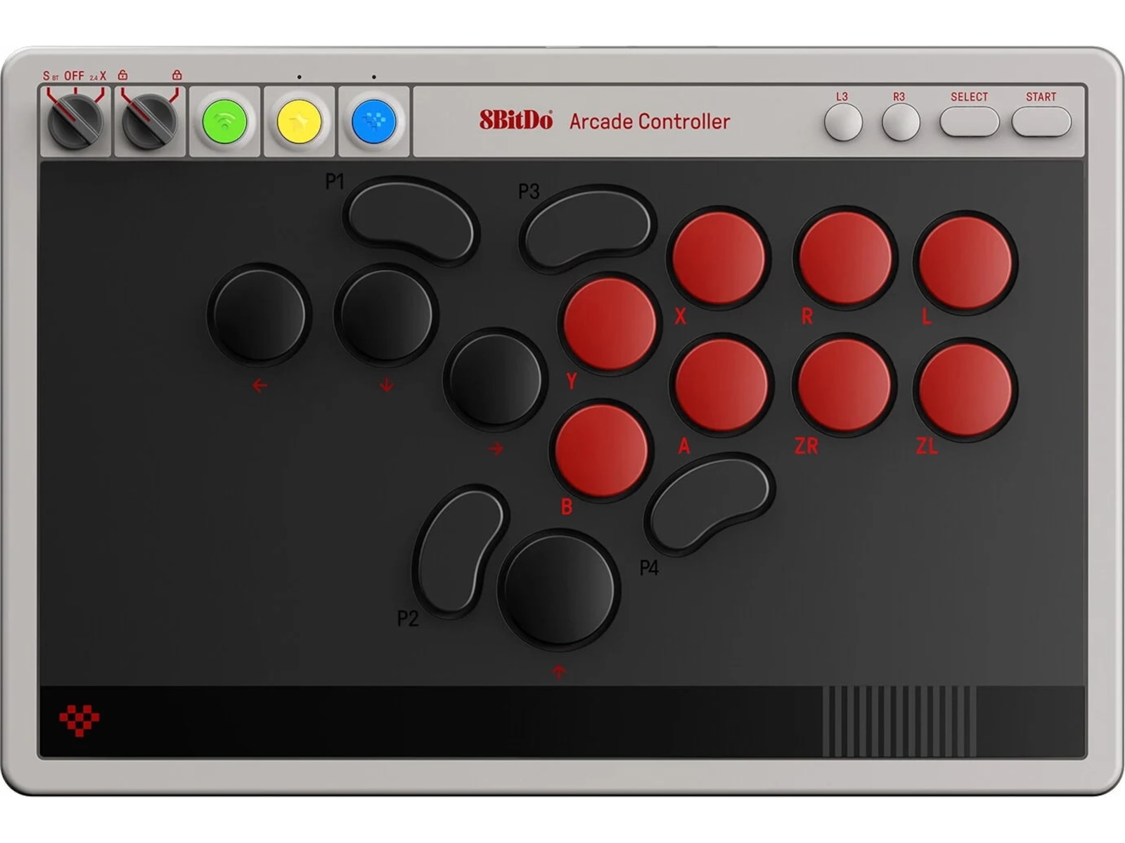 8BitDo arkadekontroller NSW/PC Tilbehør til spillkonsoller