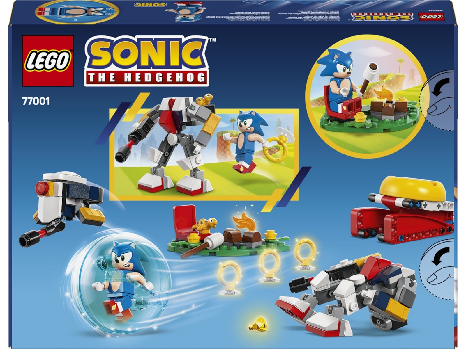 LEGO Sonic Sonics leirbåloppgjør 77001 LEGO