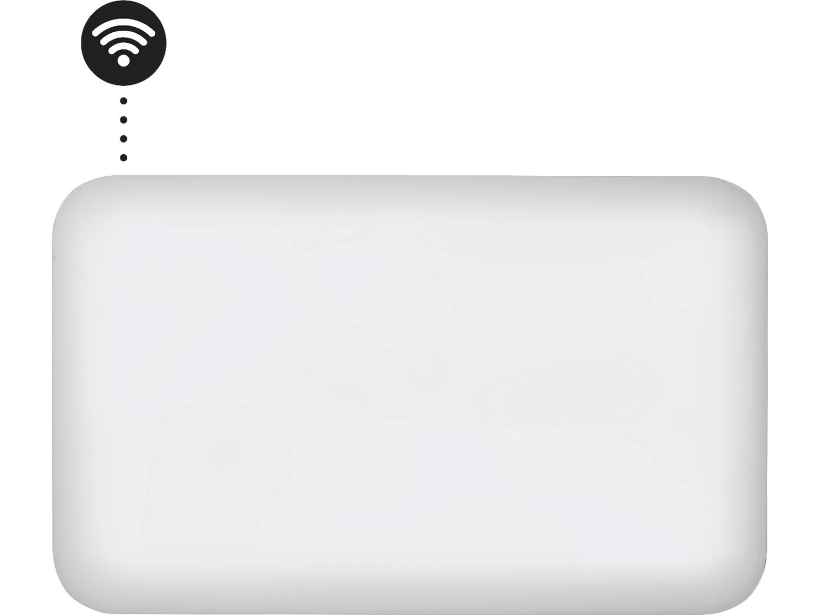 Mill Invisible Smart WiFi Gen 4 panelovn 700W 2-pakning (hvit) Panelovner