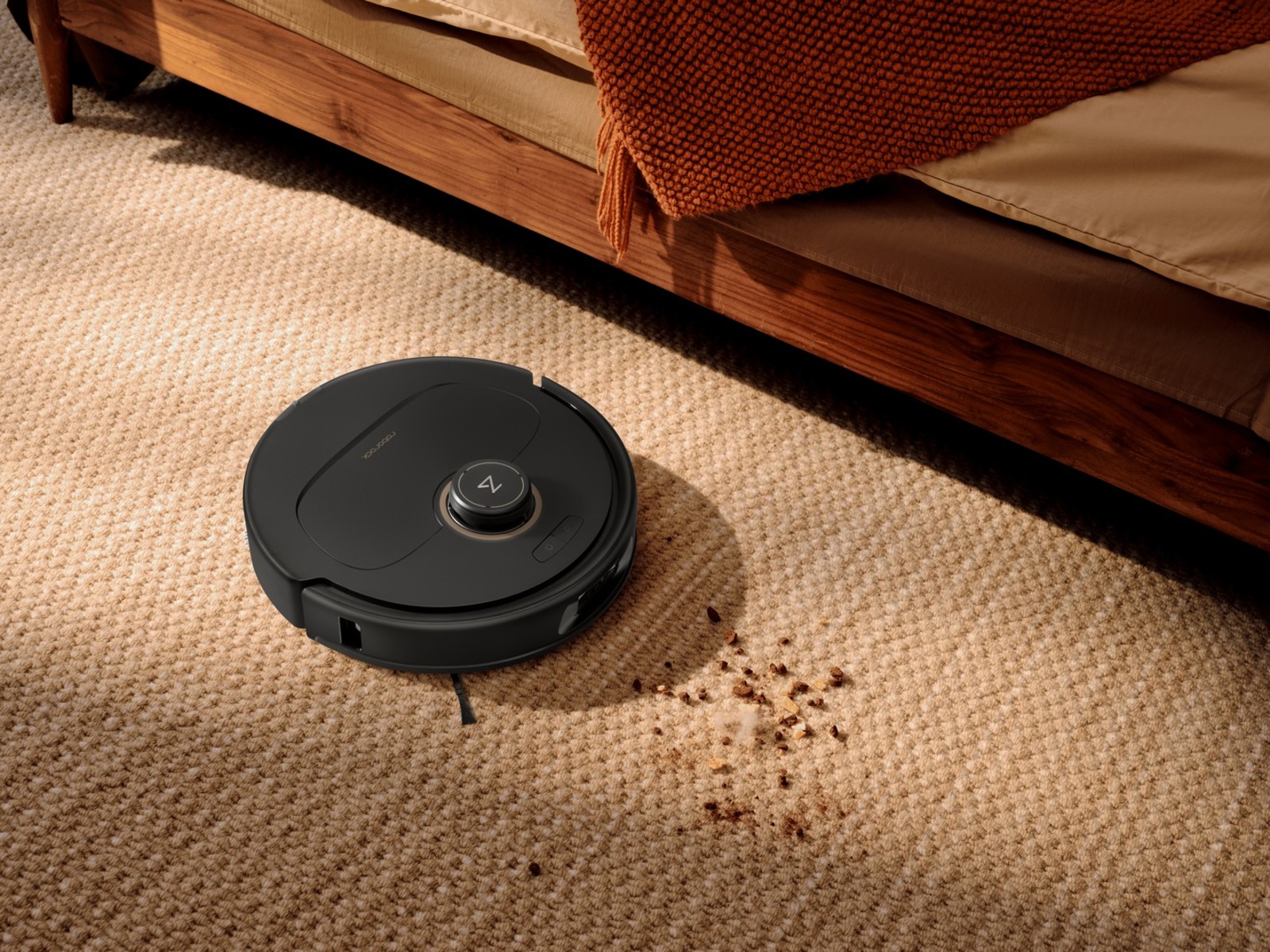 Roborock Qrevo MaxV robotstøvsuger (sort) Robotstøvsugere