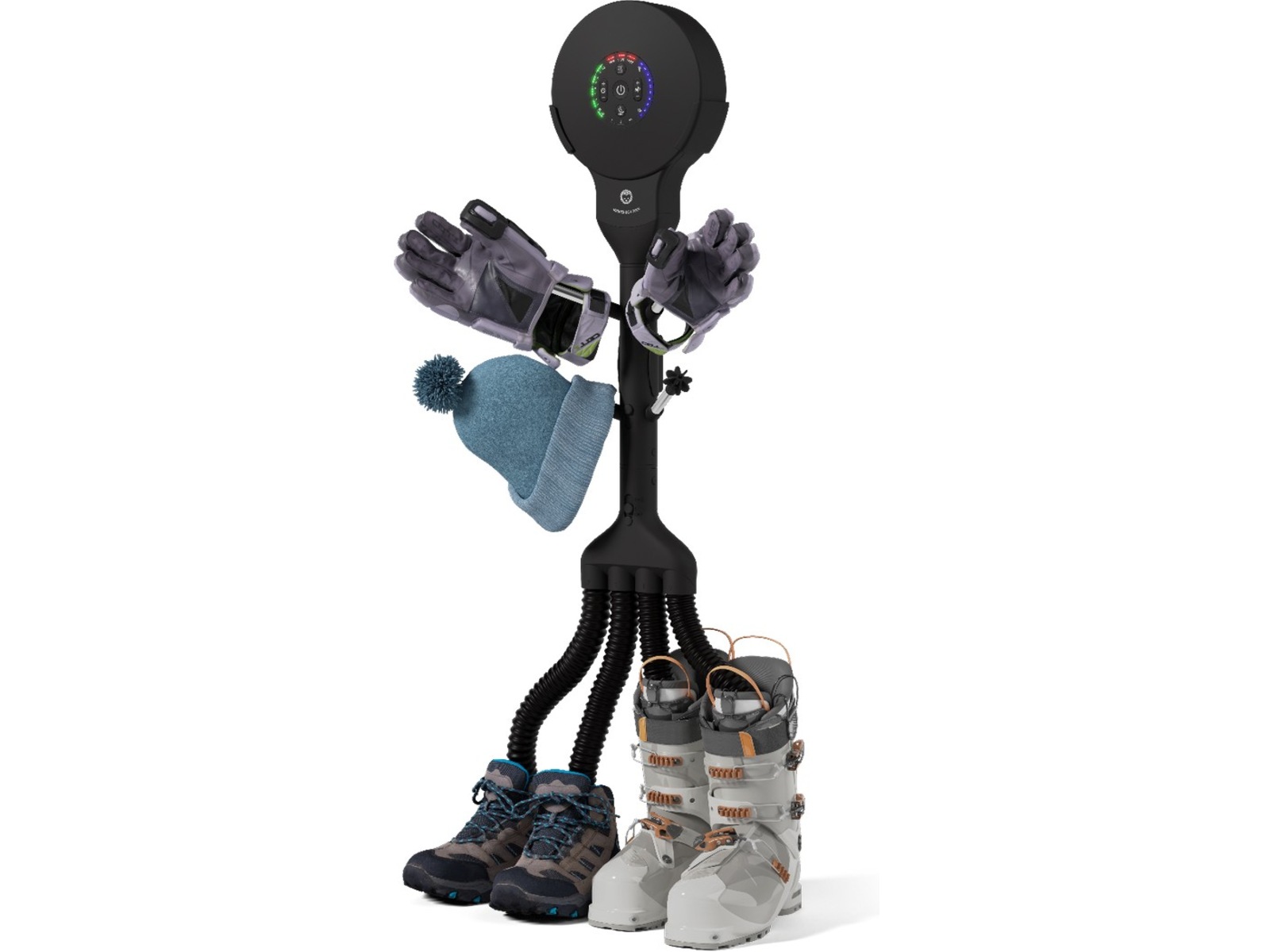 Hedgehog Buddy 4x4 (sort) Skotørkere