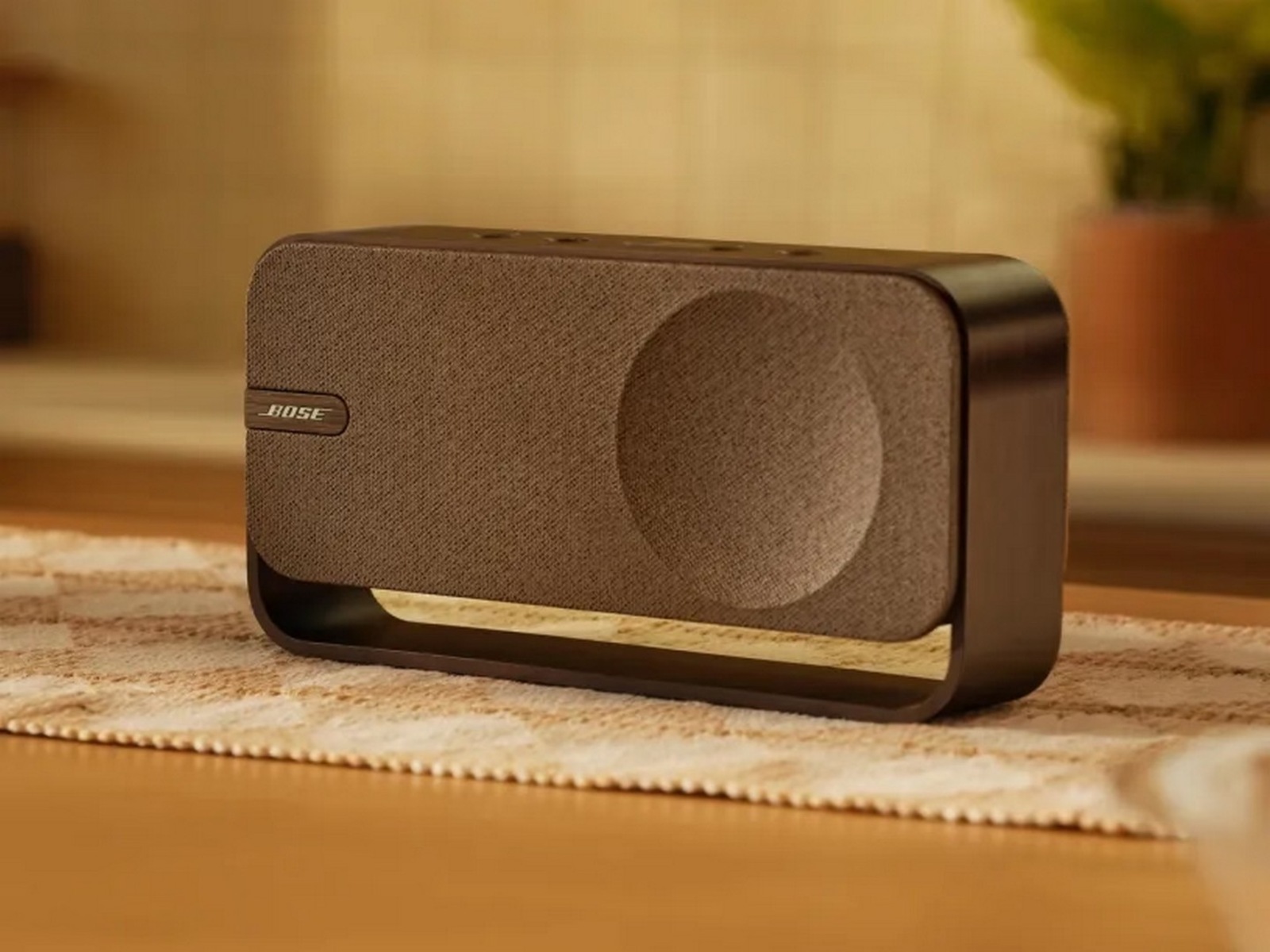 Bose Soundlink Home trådløs bluetooth-høyttaler (varmt tre) Trådløs / Bluetooth-høyttaler
