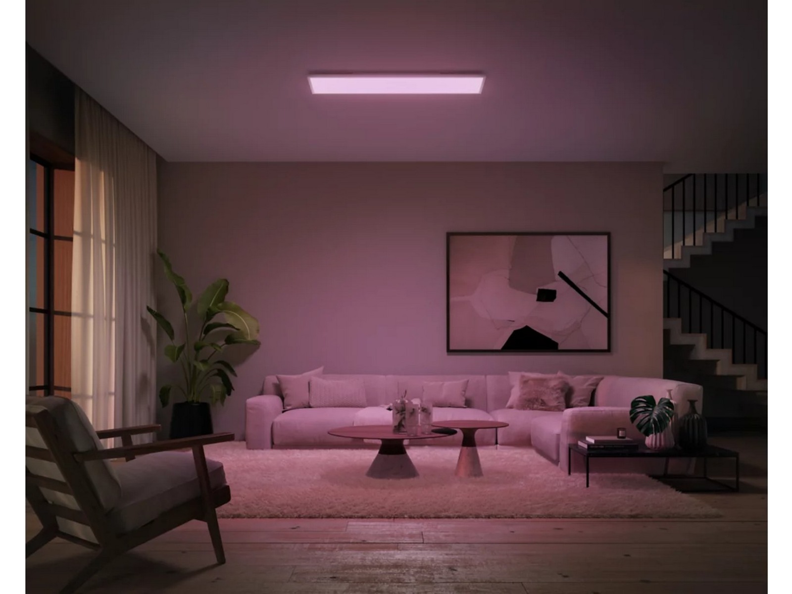 Philips Hue Surimu Rektangulær Panel Taklampe Taklampe