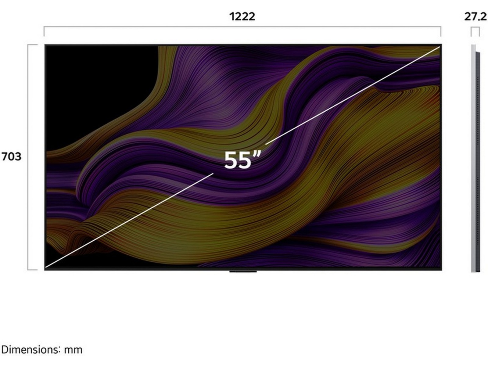 LG 55" G5 AI 4K OLED Smart-TV (2025) + Soundbar 50 - 59 tommer TV