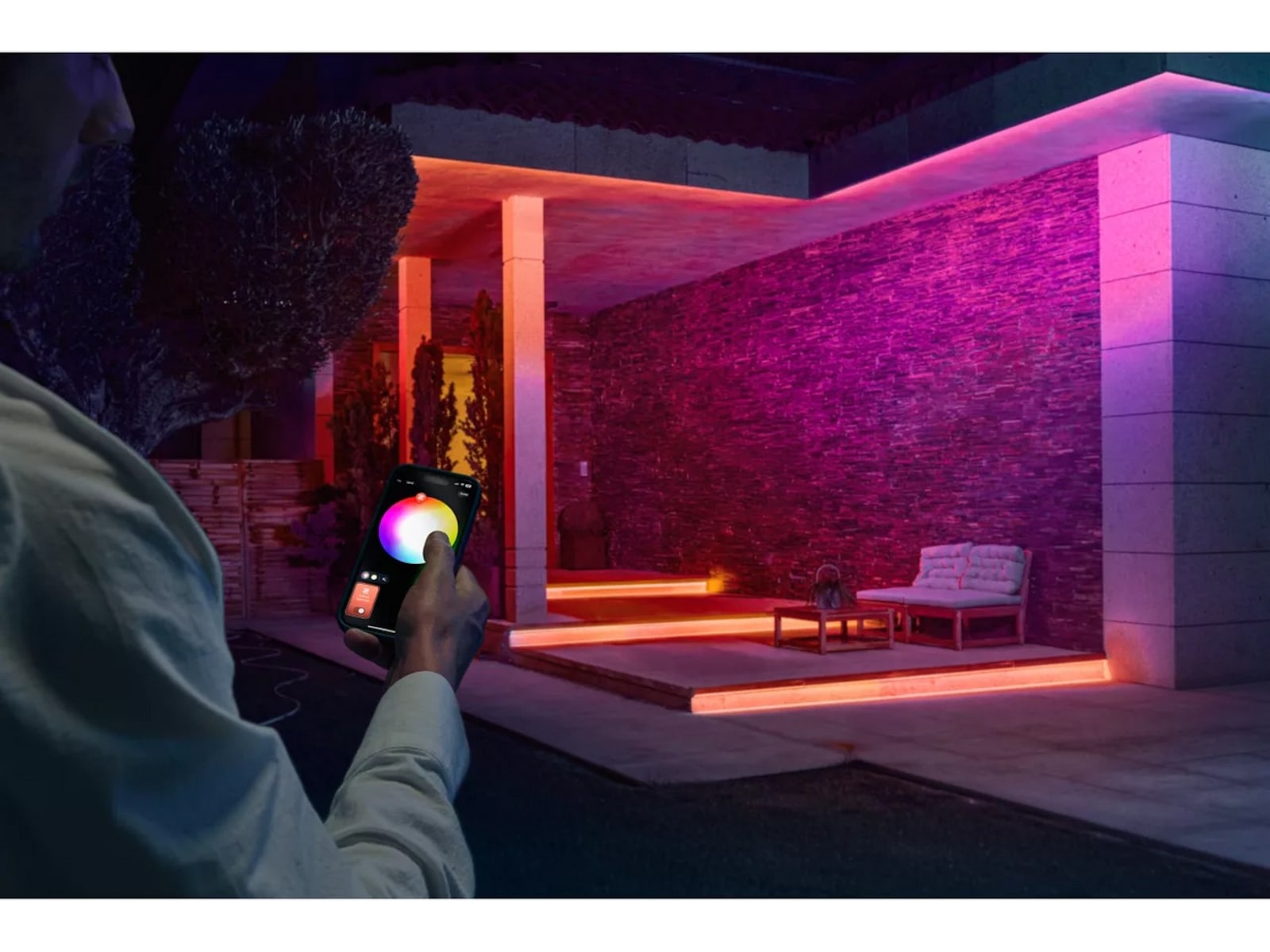 Philips Hue Flux utendørs lyslist 5m Led strips & underholdning