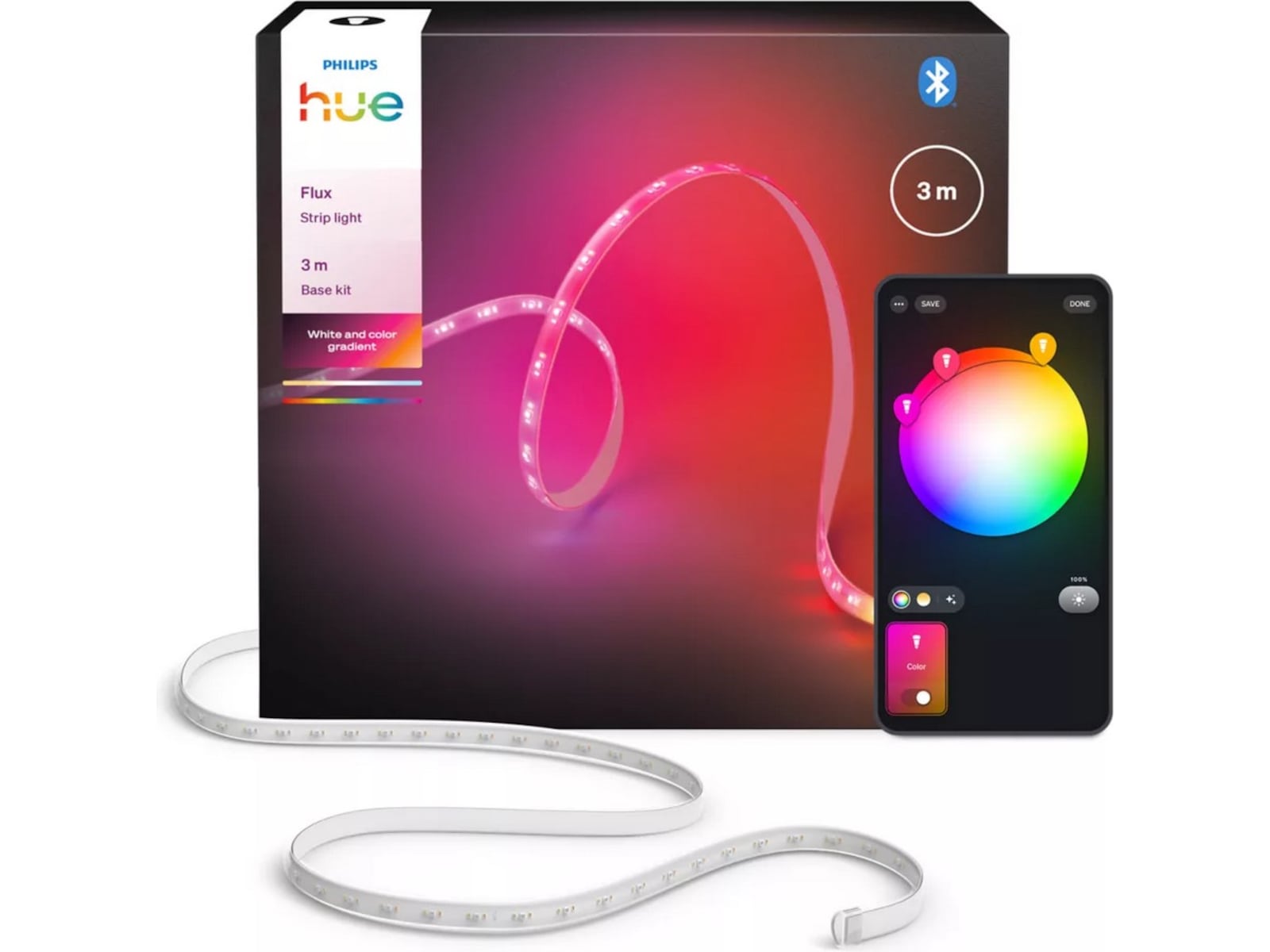 Philips Hue Flux strip light 3m Led strips & underholdning
