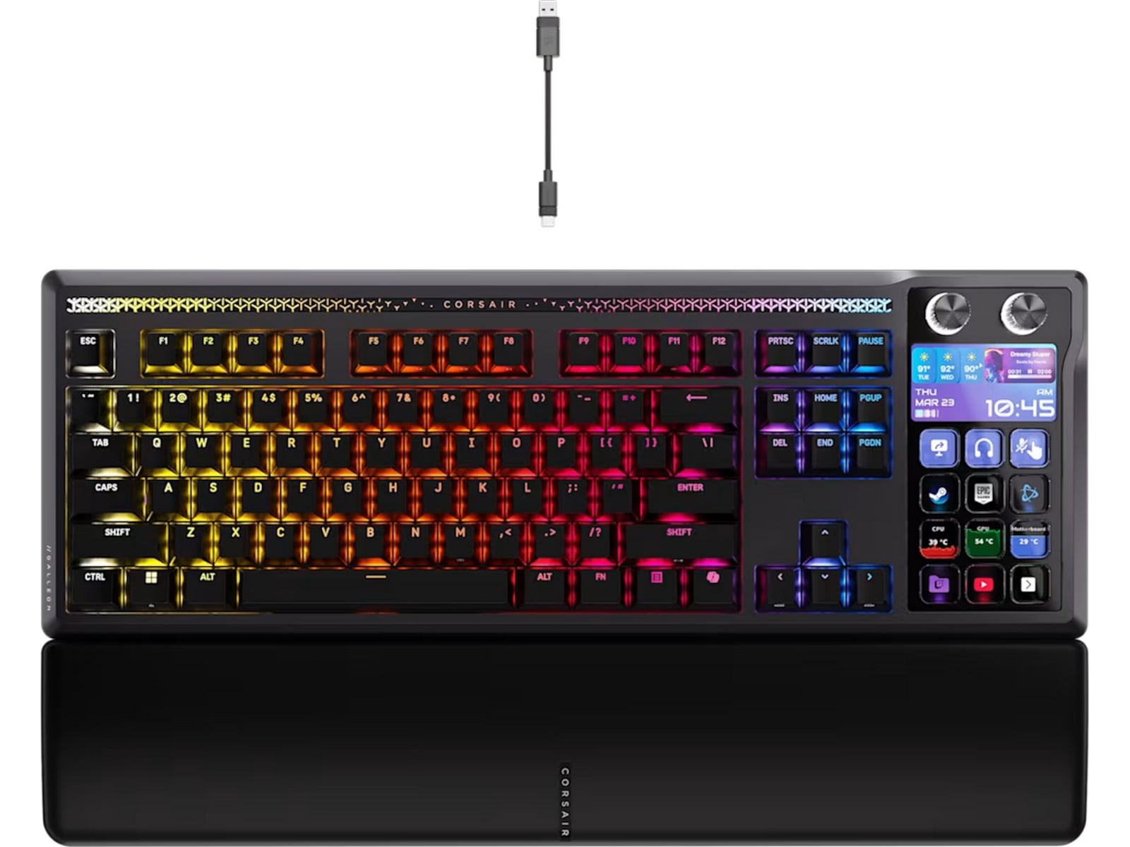 Corsair GALLEON 100 SD mekanisk gamingtastatur RGB Gamingtastatur