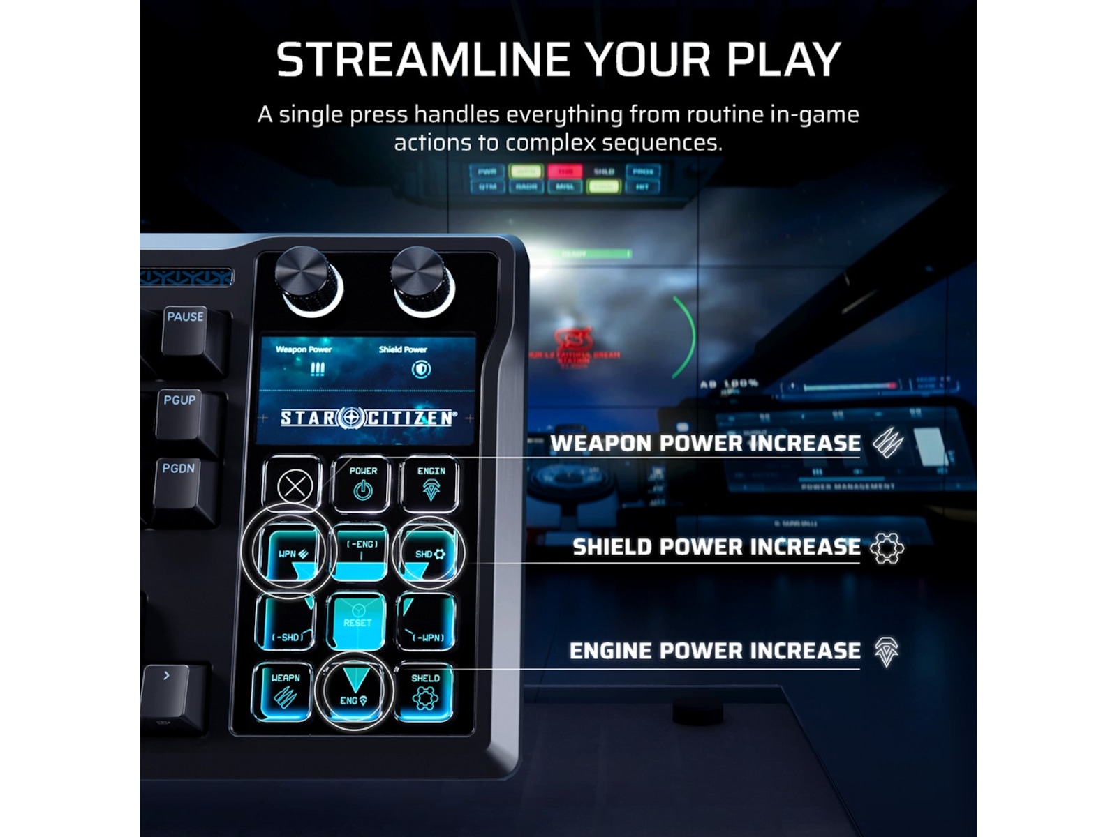 Corsair GALLEON 100 SD mekanisk gamingtastatur RGB Gamingtastatur