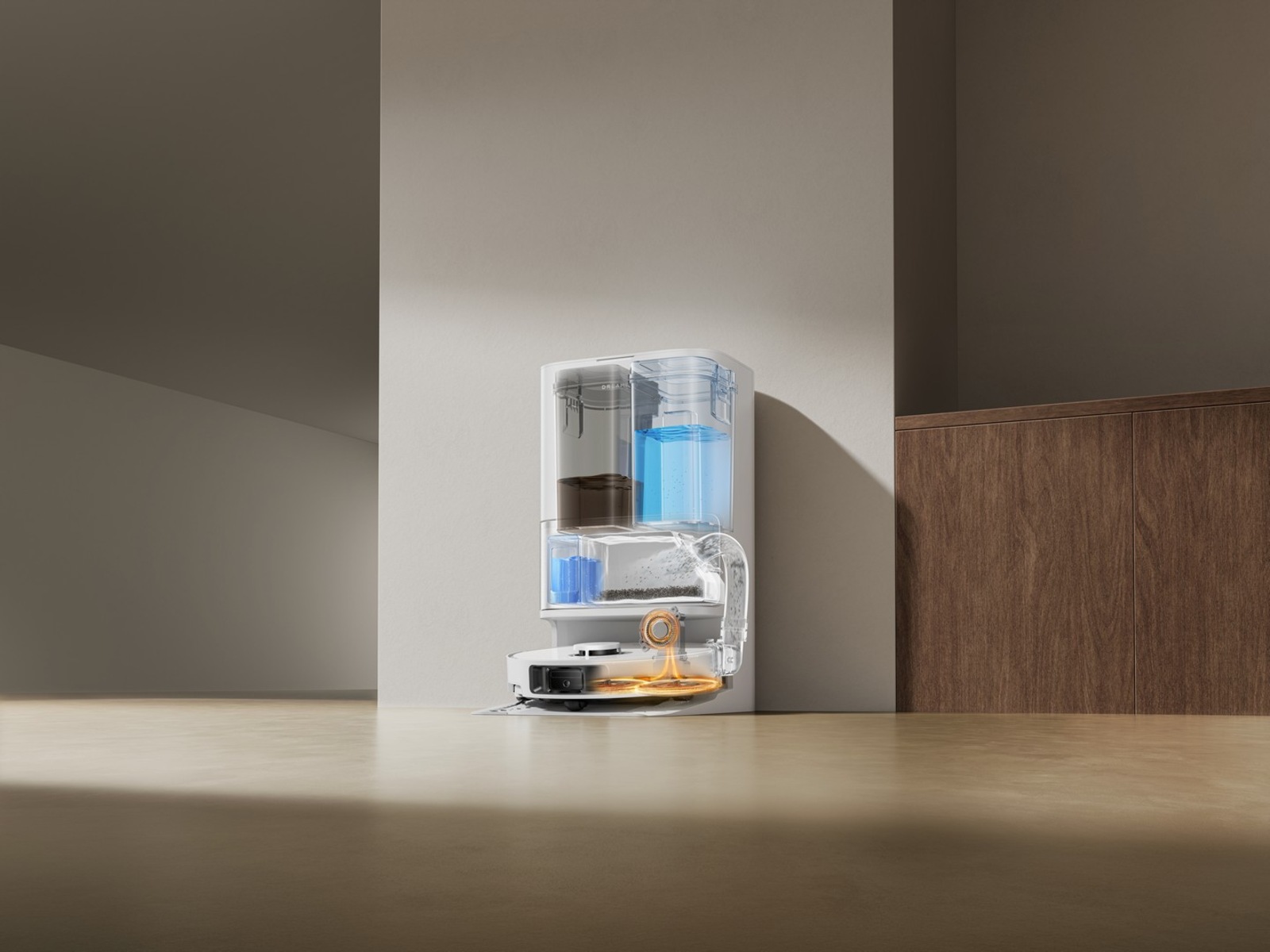 Dreame L10s Ultra Gen 3 robotstøvsuger (hvit) Robotstøvsugere