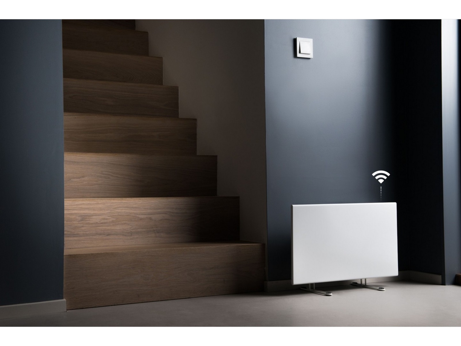 Adax Neo WiFi Panelovn 1000W (hvit) 2pk Panelovner