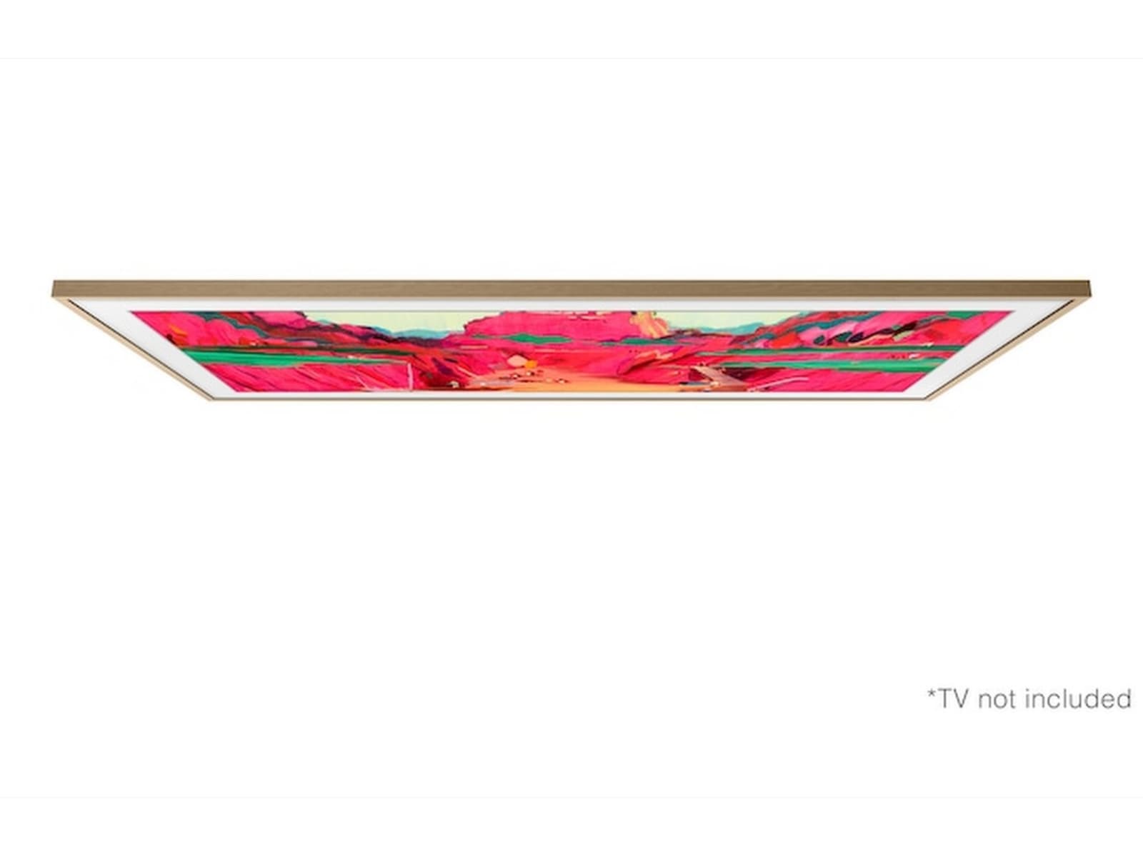 Samsung The Frame Pro 85" LS03FW + ramme Beige Wood 60 - 69 tommer TV