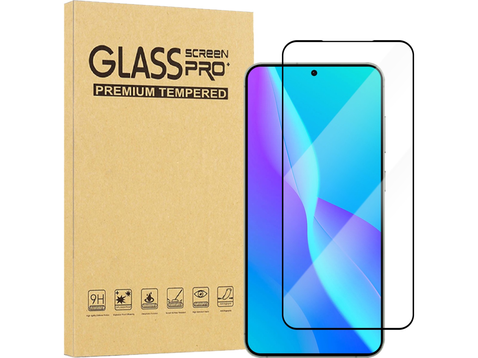 iiglo Galaxy S25 / S24 skjermbeskytter Skjermbeskytter