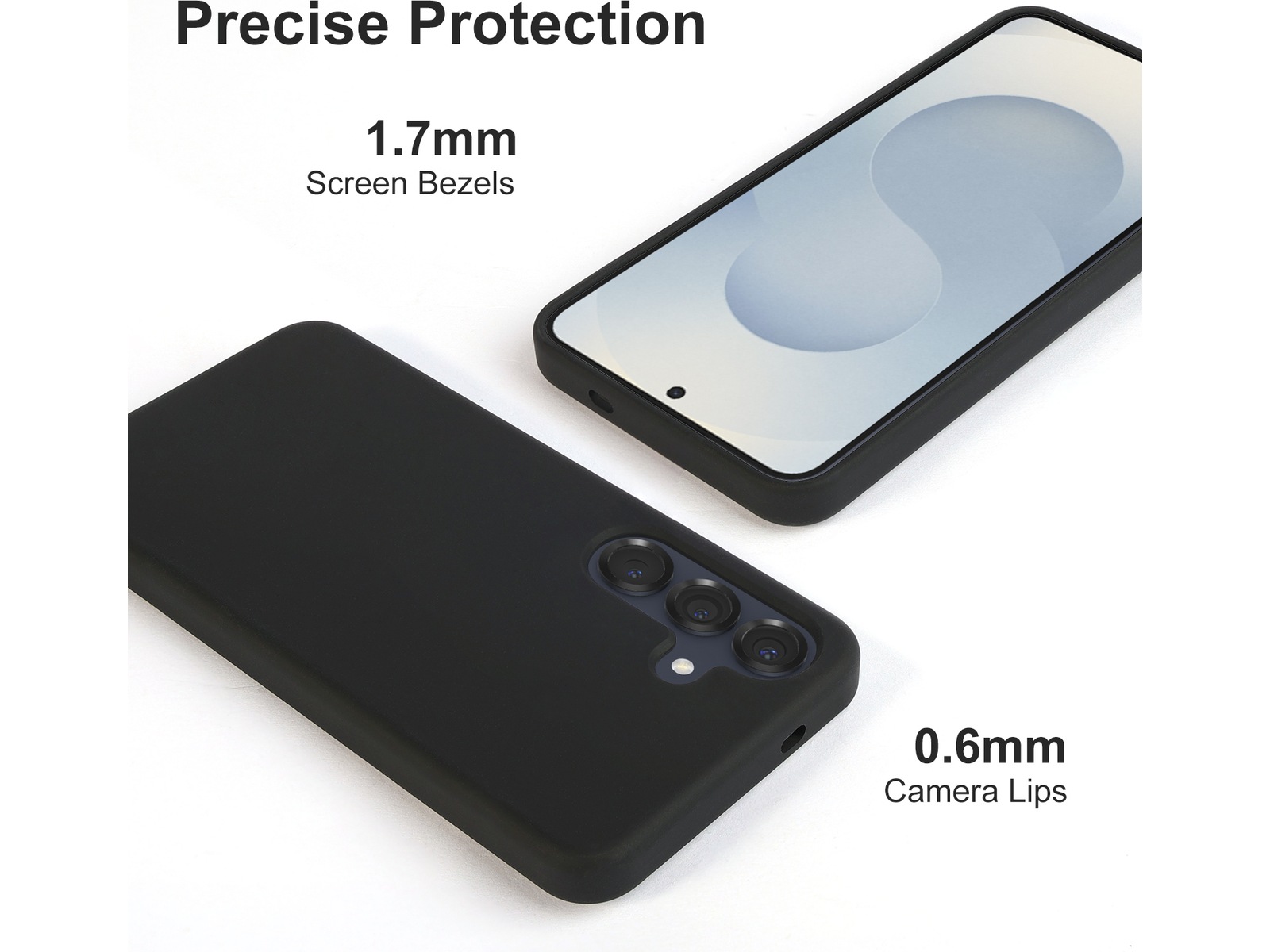 iiglo Galaxy S25 Magnetic deksel (sort) Mobildeksel