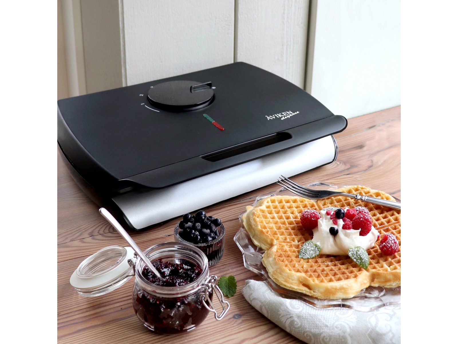 Åviken Elegance 910.230 Dobbelt vaffeljern Vaffeljern