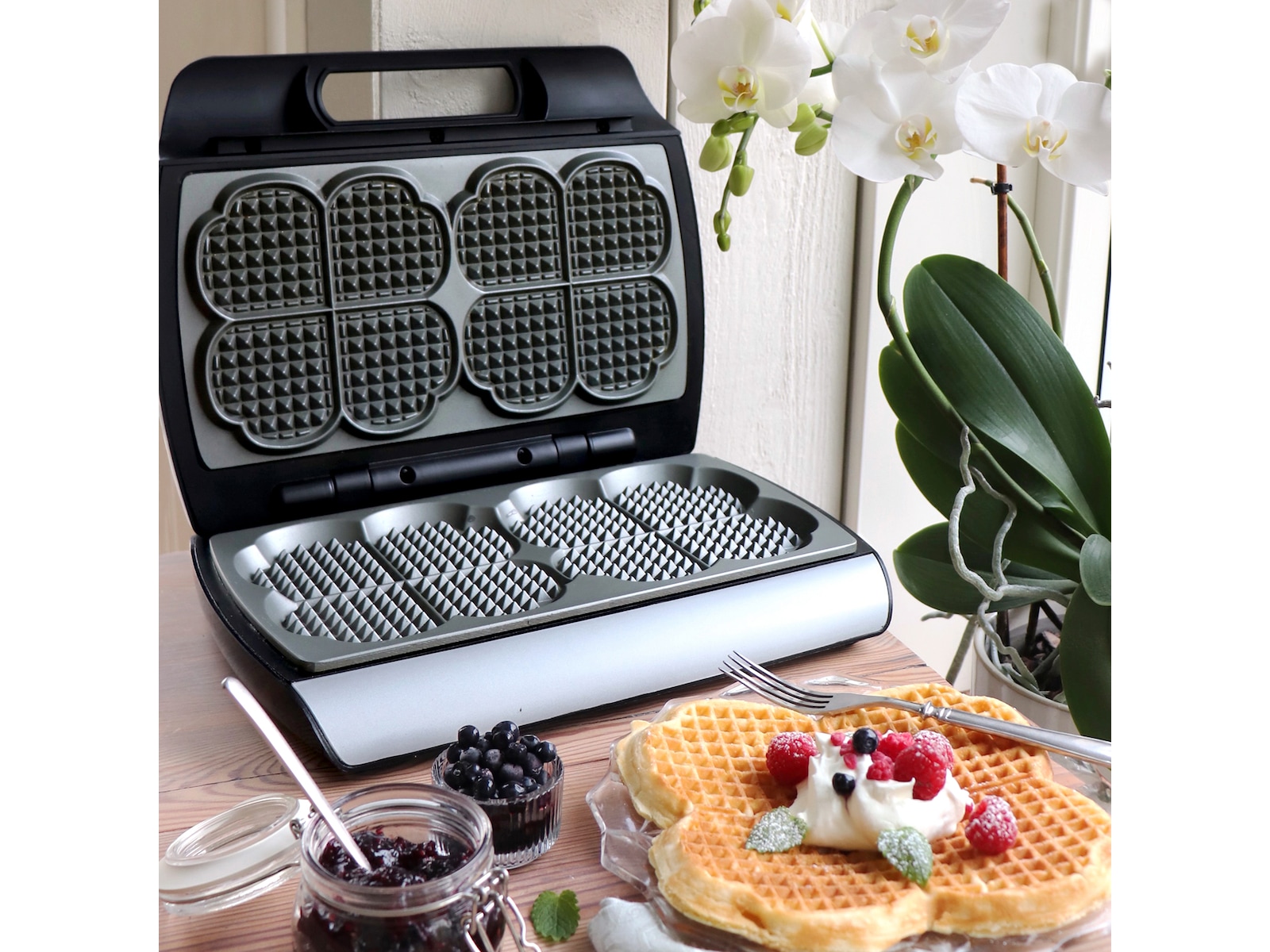 Åviken Elegance 910.230 Dobbelt vaffeljern Vaffeljern