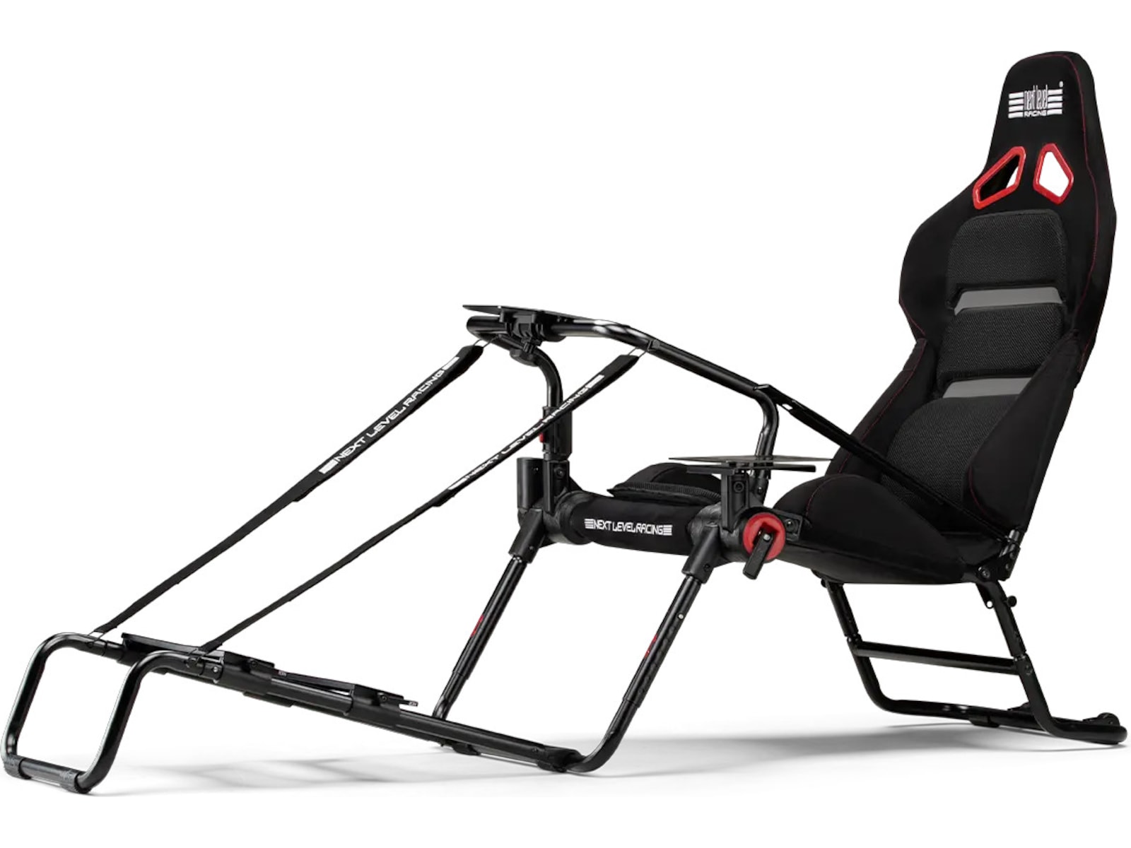 Next Level Racing GTLite Pro–kompakt GT-cockpit for DD-ratt&komfort Ratt og pedaler