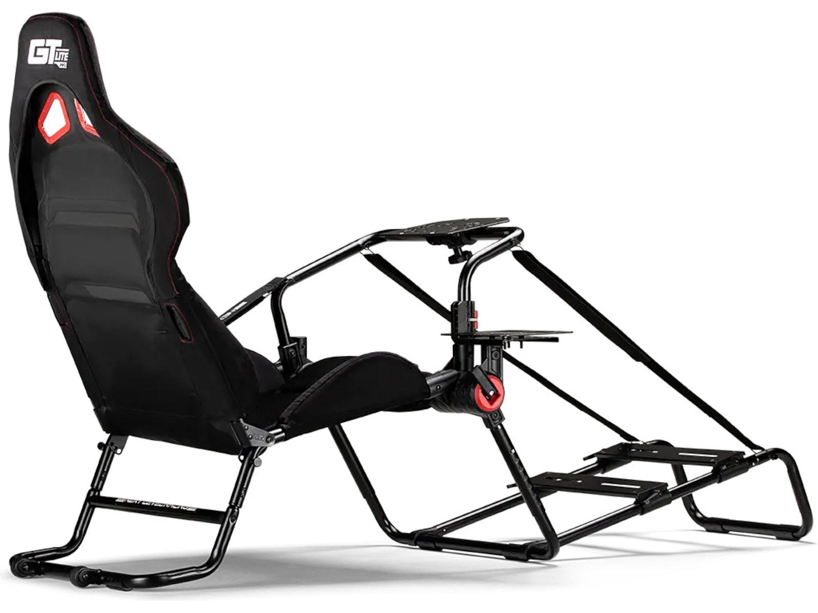 Next Level Racing GTLite Pro–kompakt GT-cockpit for DD-ratt&komfort Ratt og pedaler