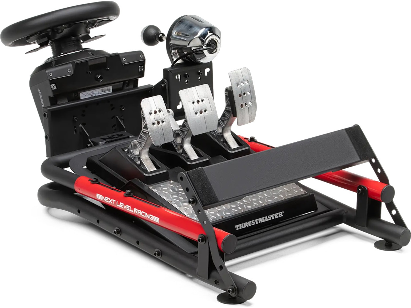 Next Level Racing Wheel Stand Lite 2.0–simstativ kompakt, oppgraderbar Ratt og pedaler