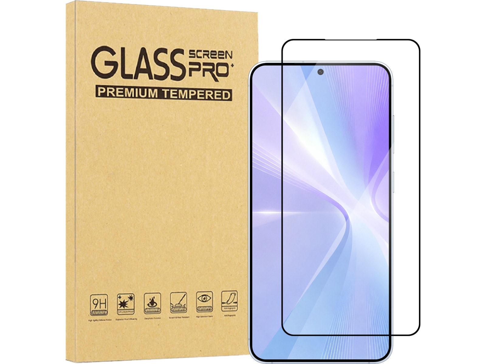 iiglo Galaxy S26+ Clear Glass skjermbeskytter Skjermbeskytter