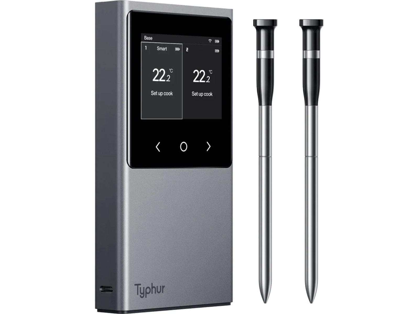 Typhur WT03 Sync trådløst kjøtttermometer dobbel 2-sonde Andre kjøkkenapparater