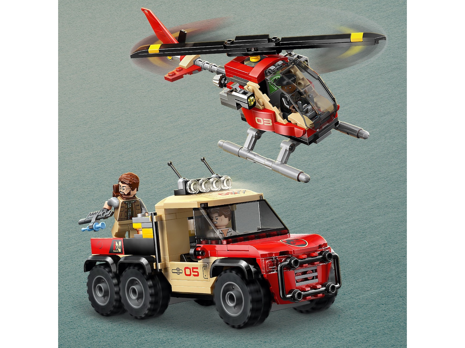 LEGO Jurassic World helikopteroppdr. spinosaurus/quetzalcoatlus 76976 LEGO