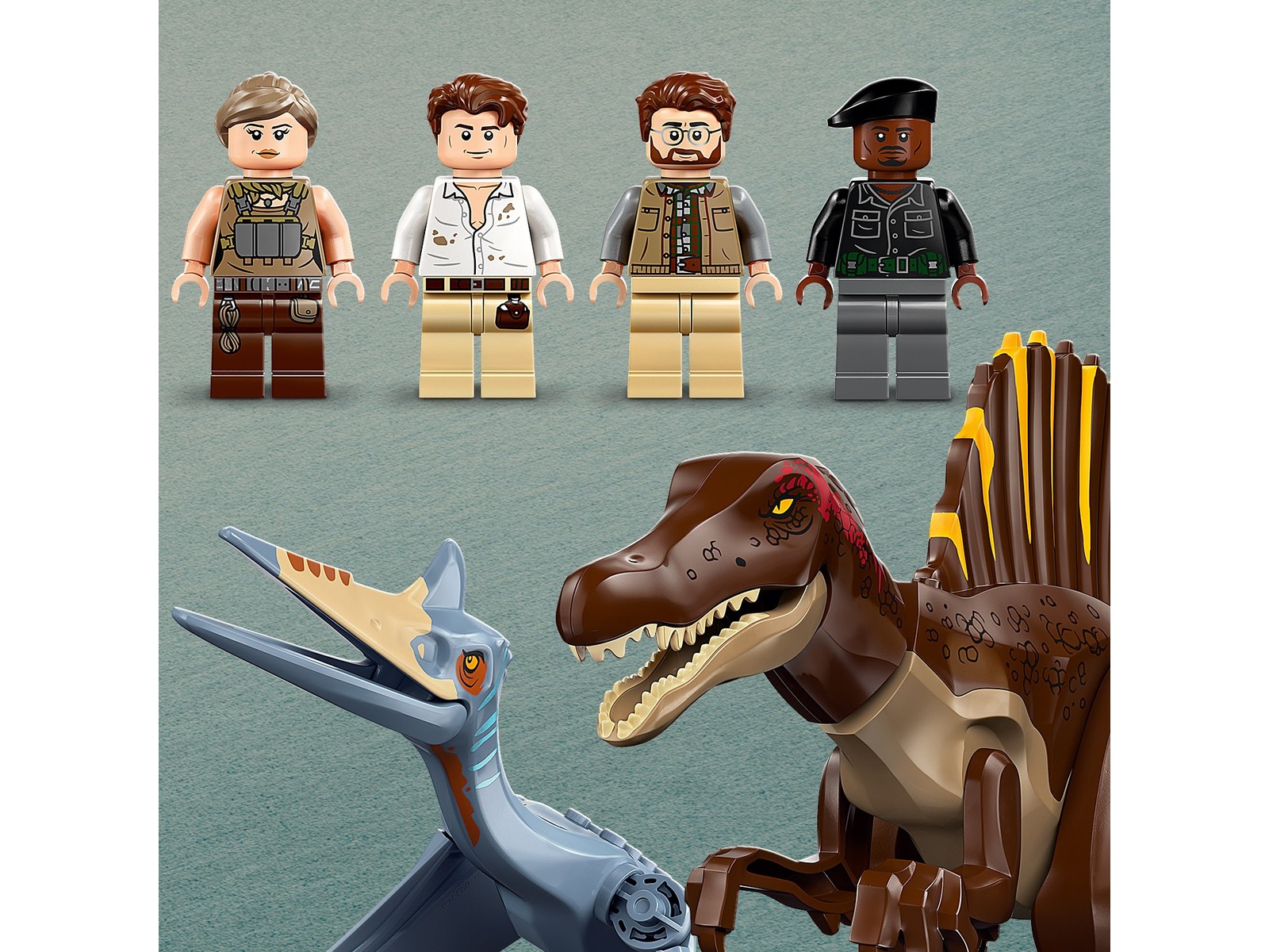 LEGO Jurassic World helikopteroppdr. spinosaurus/quetzalcoatlus 76976 LEGO