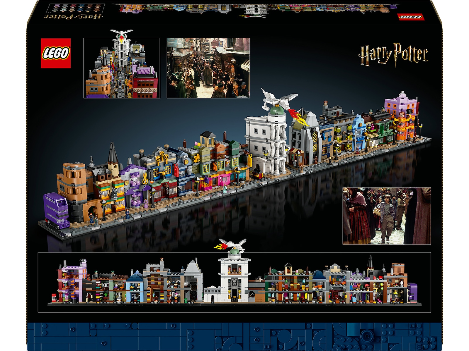 LEGO Harry Potter Diagonallmenningens trollmannsbutikker 76444 LEGO