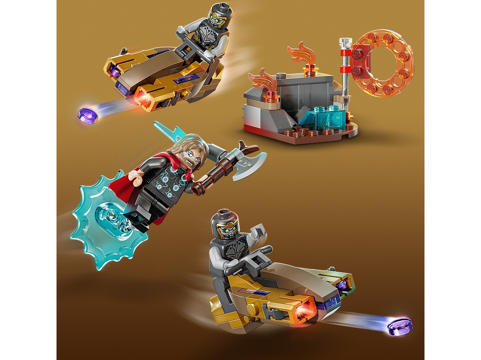 LEGO Super Heroes Avengers: Endgame – Thor mot chitauri 76322 LEGO