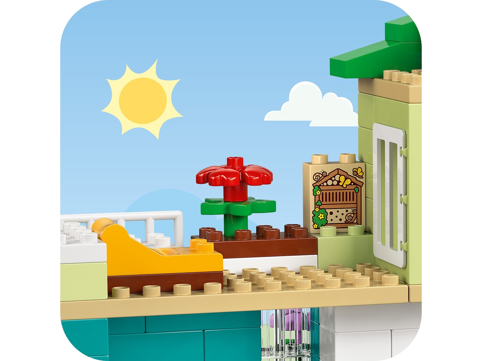 LEGO DUPLO Town 3-i-1 moderne familievilla med figurer 10470 LEGO