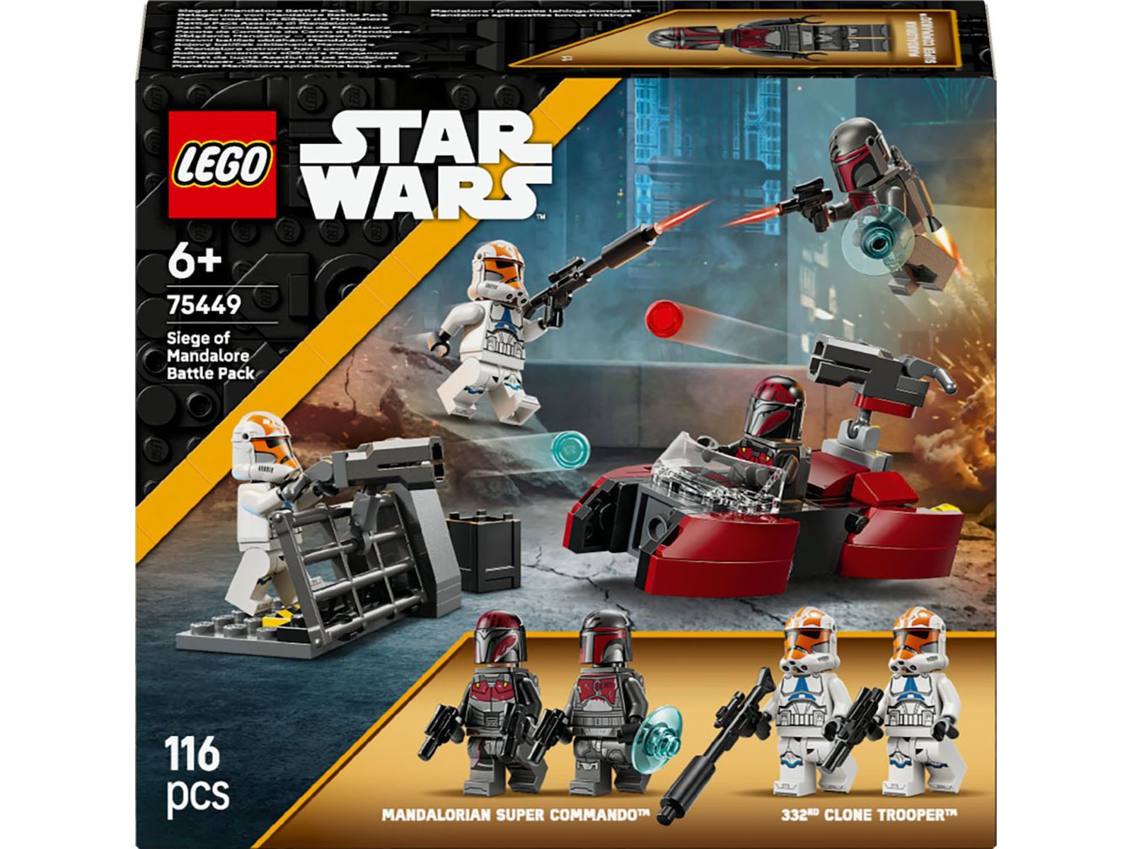 LEGO Star Wars Siege of Mandalore Battle Pack 75449 LEGO