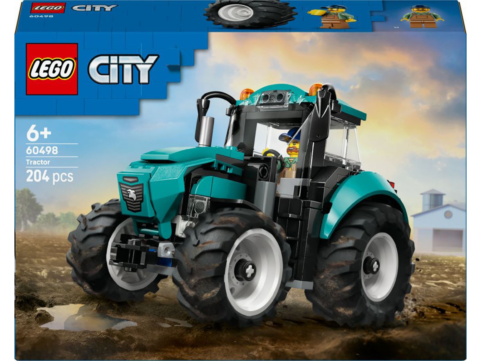 LEGO City Great Vehicles traktor 60498 LEGO