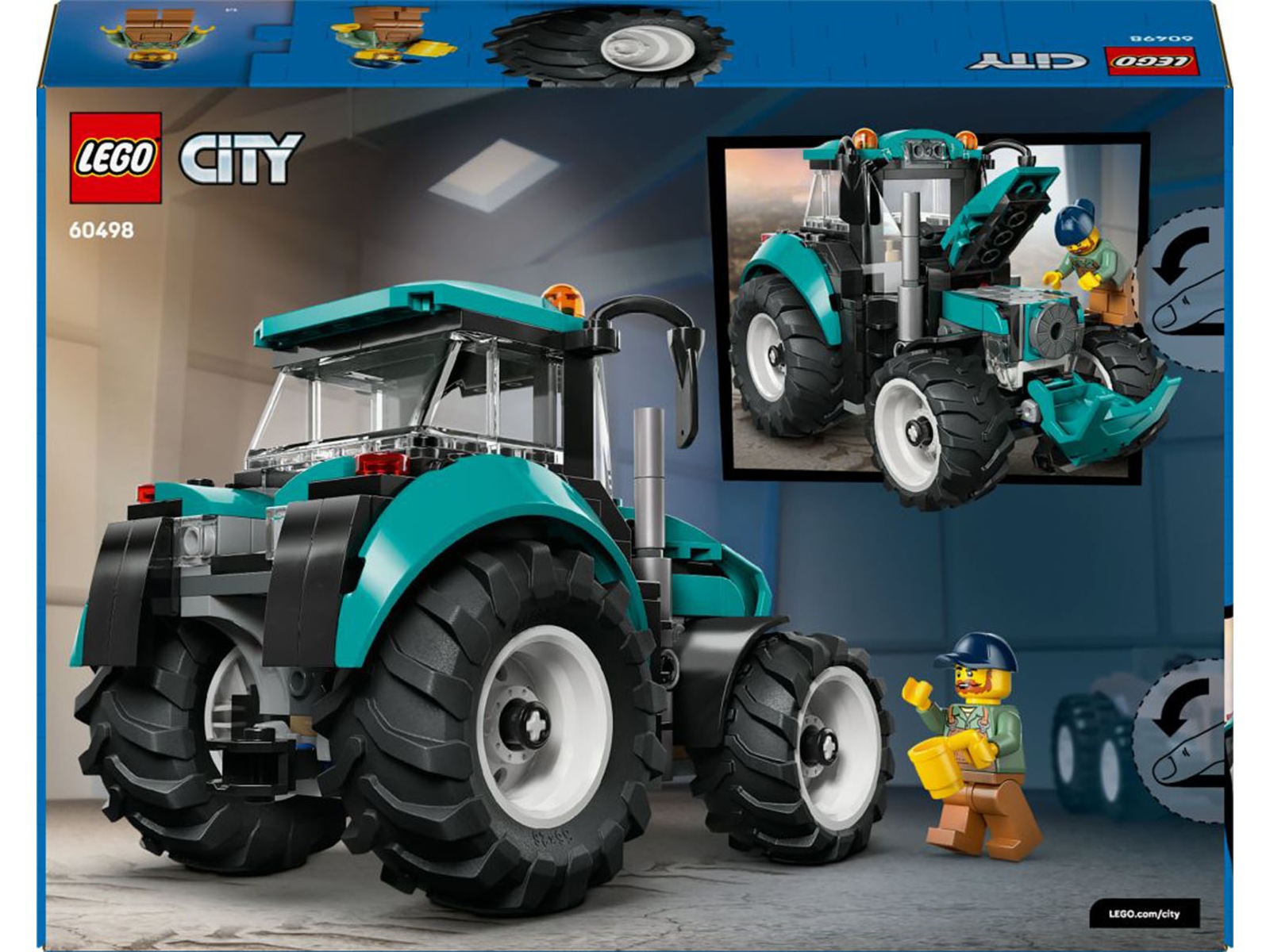 LEGO City Great Vehicles traktor 60498 LEGO