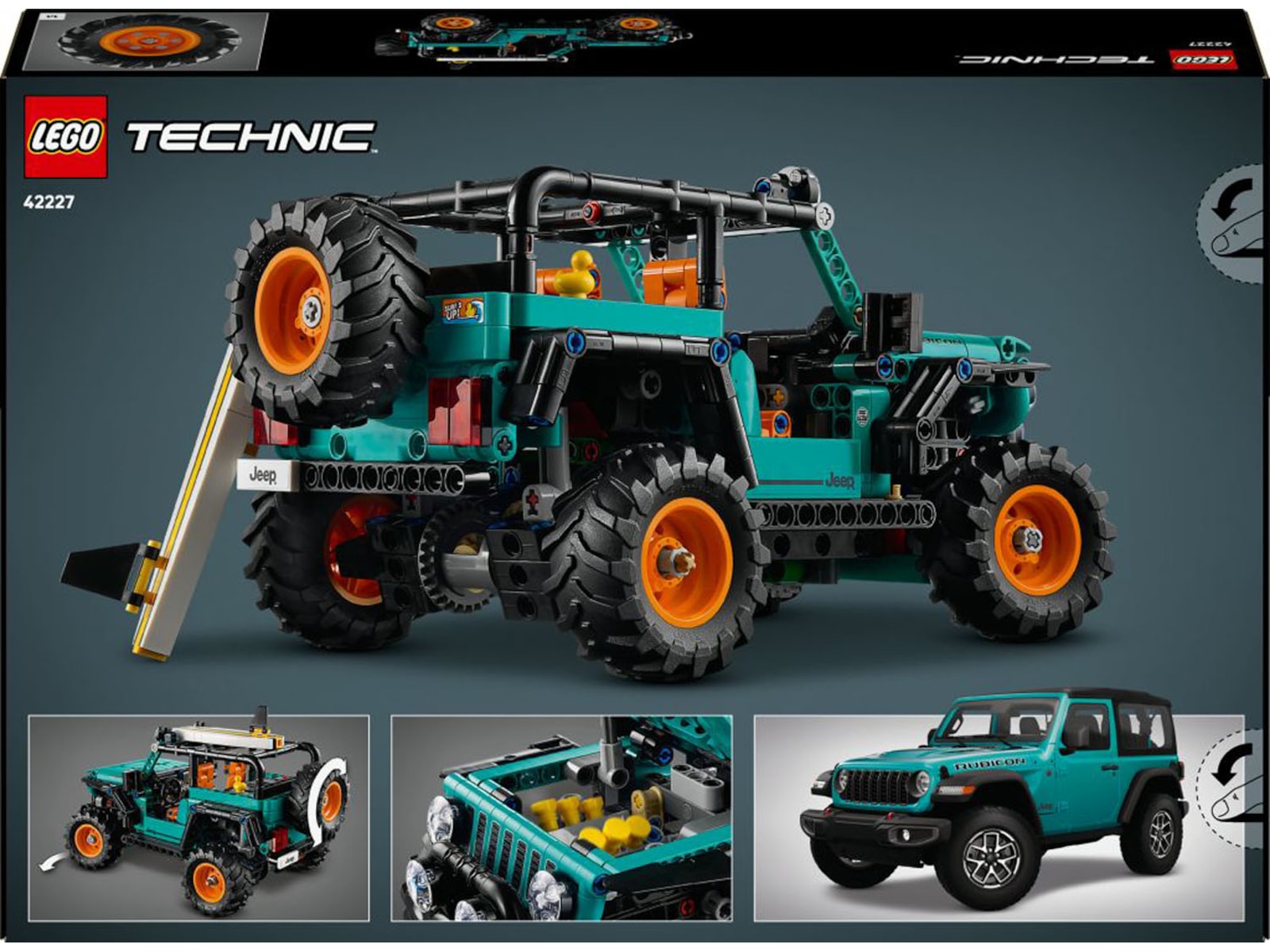 LEGO Technic Jeep Wrangler Rubicon SUV 42227 LEGO