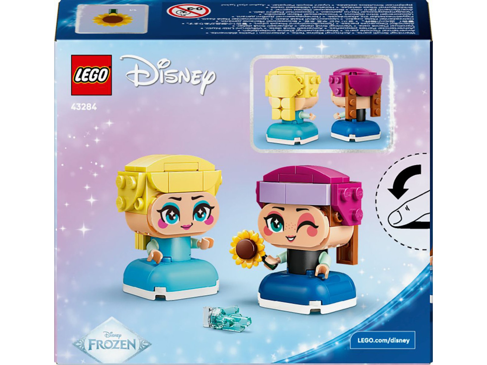LEGO Disney Princess Anna og Elsa i miniformat 43284 LEGO