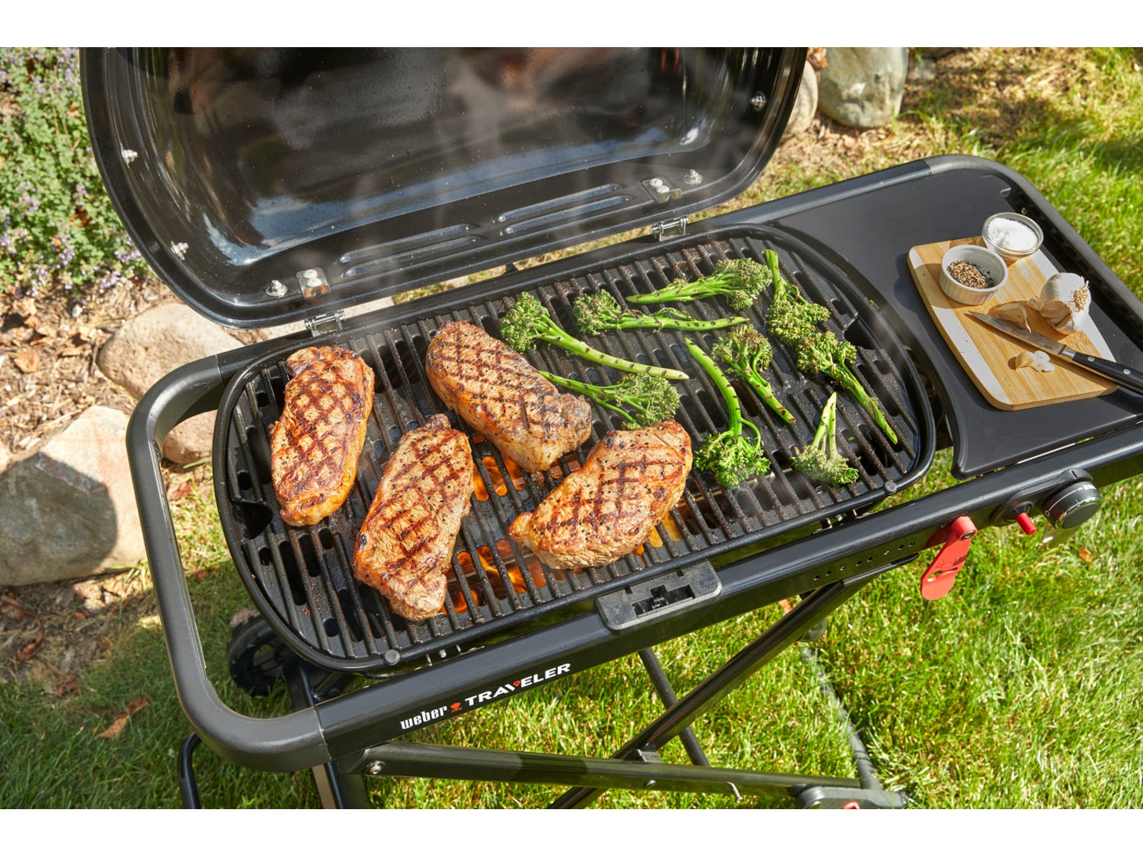 Weber Traveler Bærbar gassgrill Grill