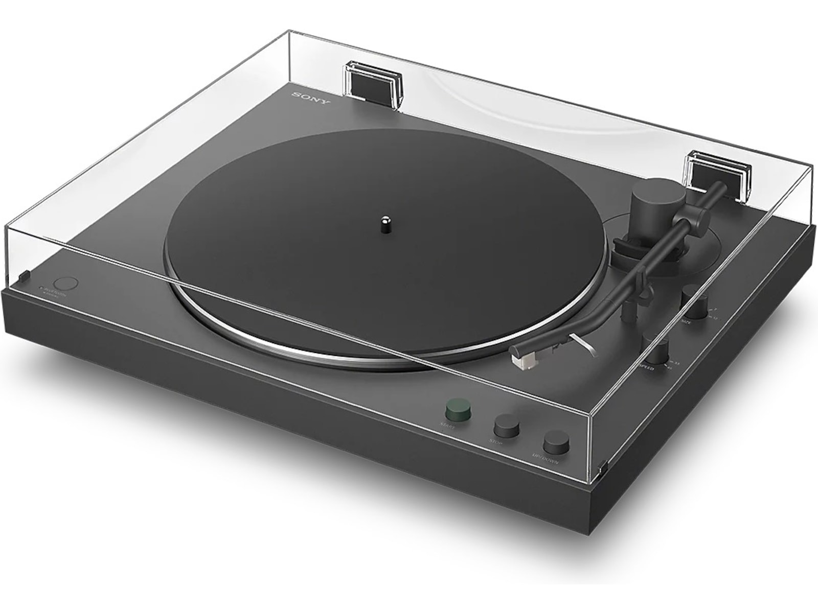 Sony PS-LX3BT platespiller, trådløs Bluetooth, automatisk avspilling Tilbehør til hodetelefoner