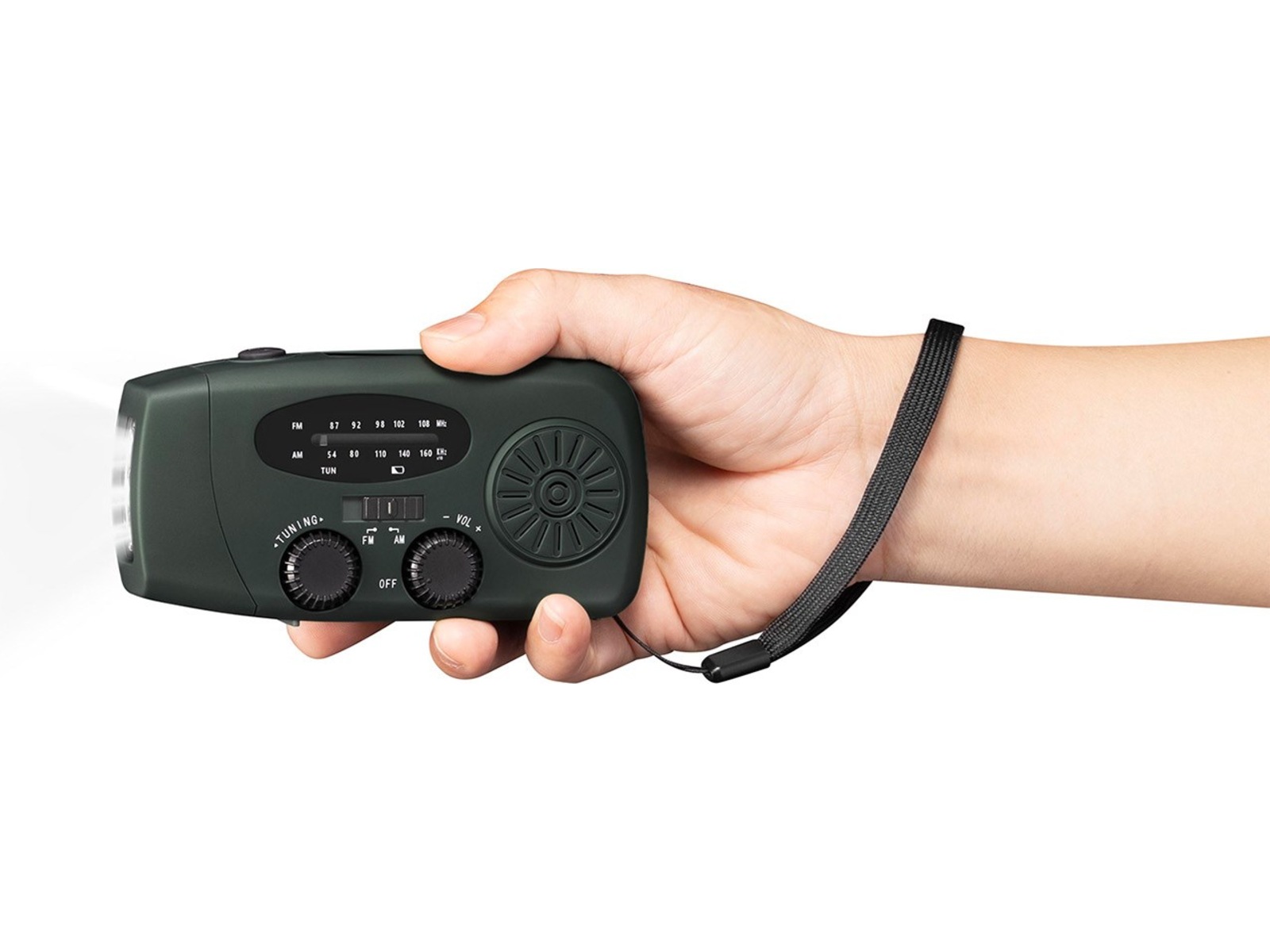 Andersson EYF-C2000 FM/AM sveiveradio med solcellepanel Radio & musikkspillere