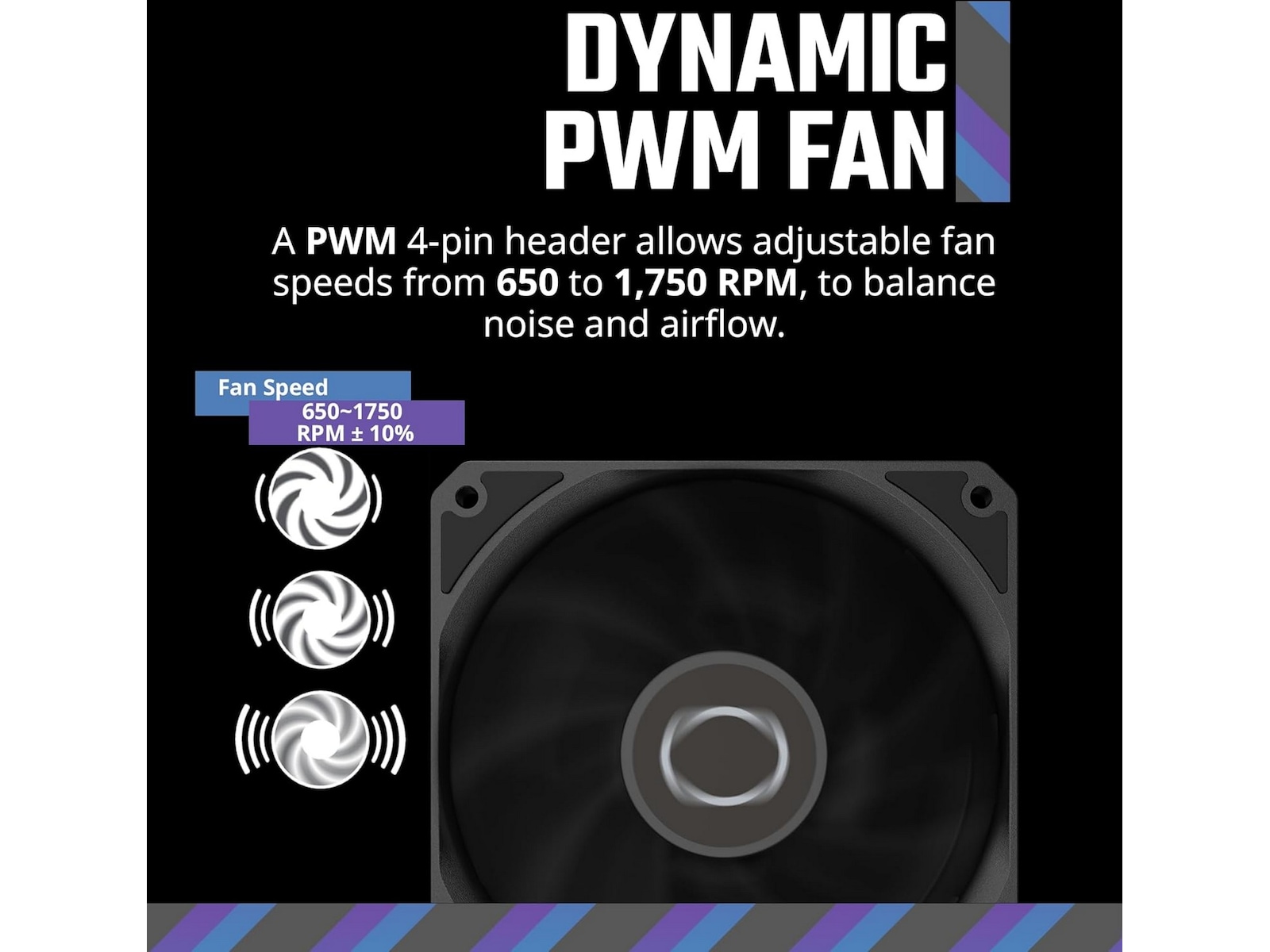 Cooler Master MF120 Lite Vifte (sort) Vifter