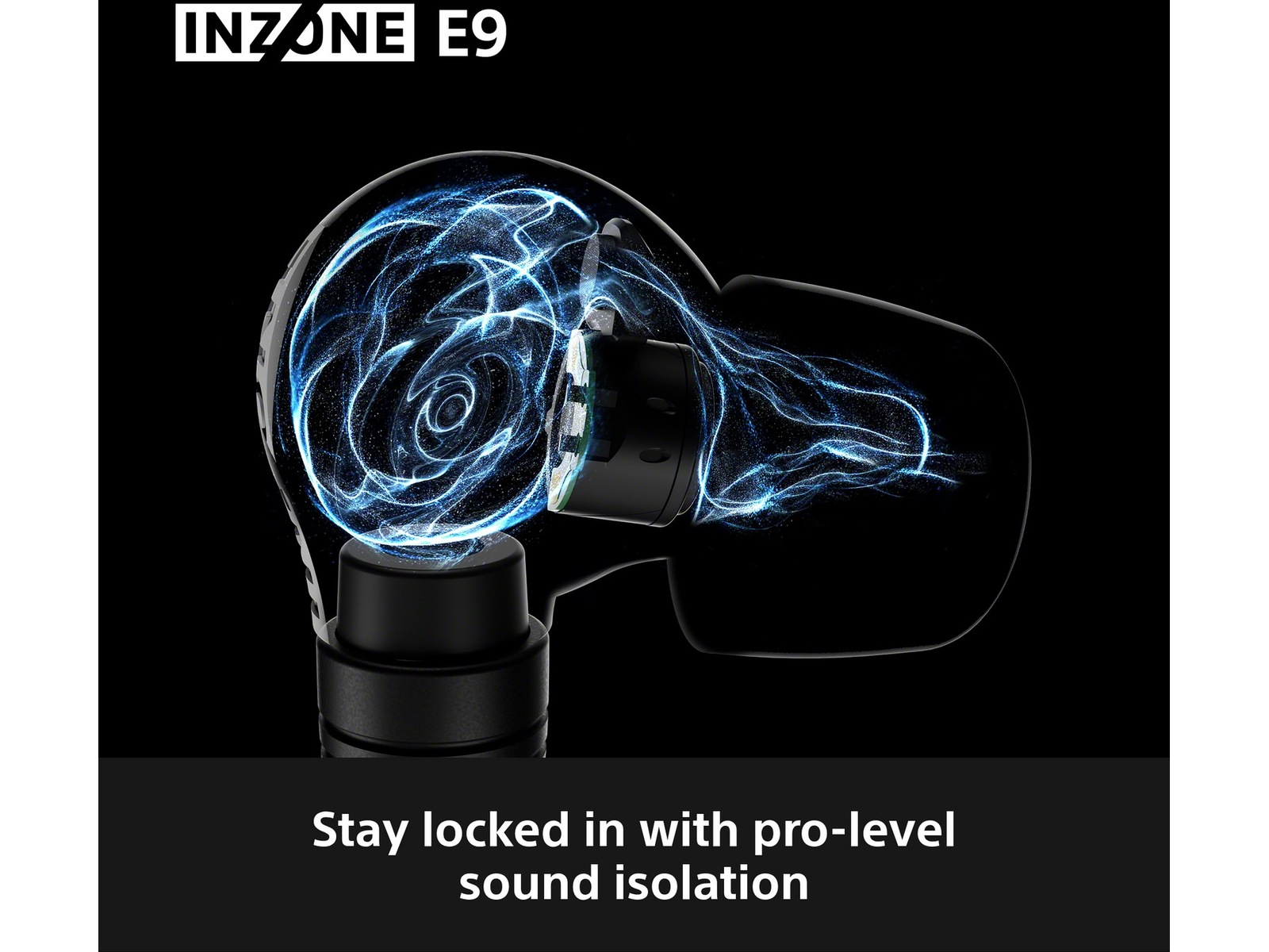 Sony INZONE E9 In-Ear Gaming Ørepropper (svart) Ørepropper