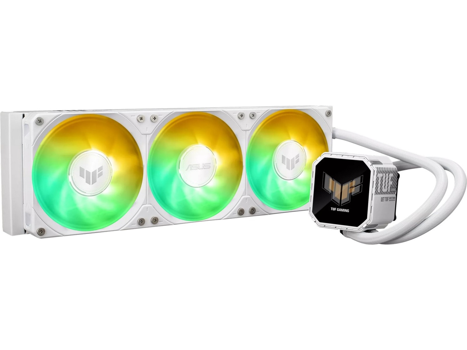 Asus TUF Gaming LC III 360 ARGB LCD Kjøler (hvit) CPU - Vannkjøling